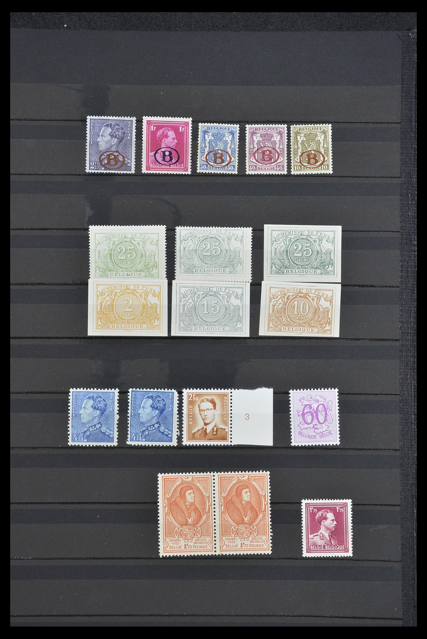 33886 012 - Stamp collection 33886 Belgium 1858-1974.