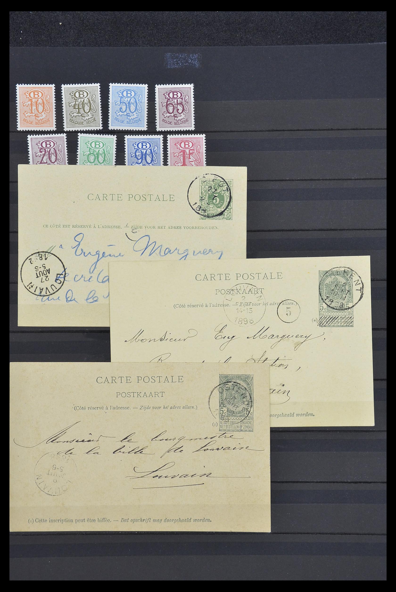 33886 013 - Stamp collection 33886 Belgium 1858-1974.