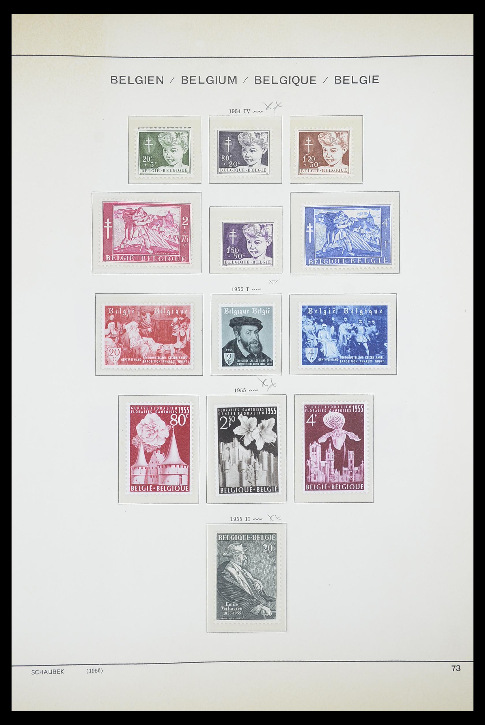 33886 038 - Stamp collection 33886 Belgium 1858-1974.