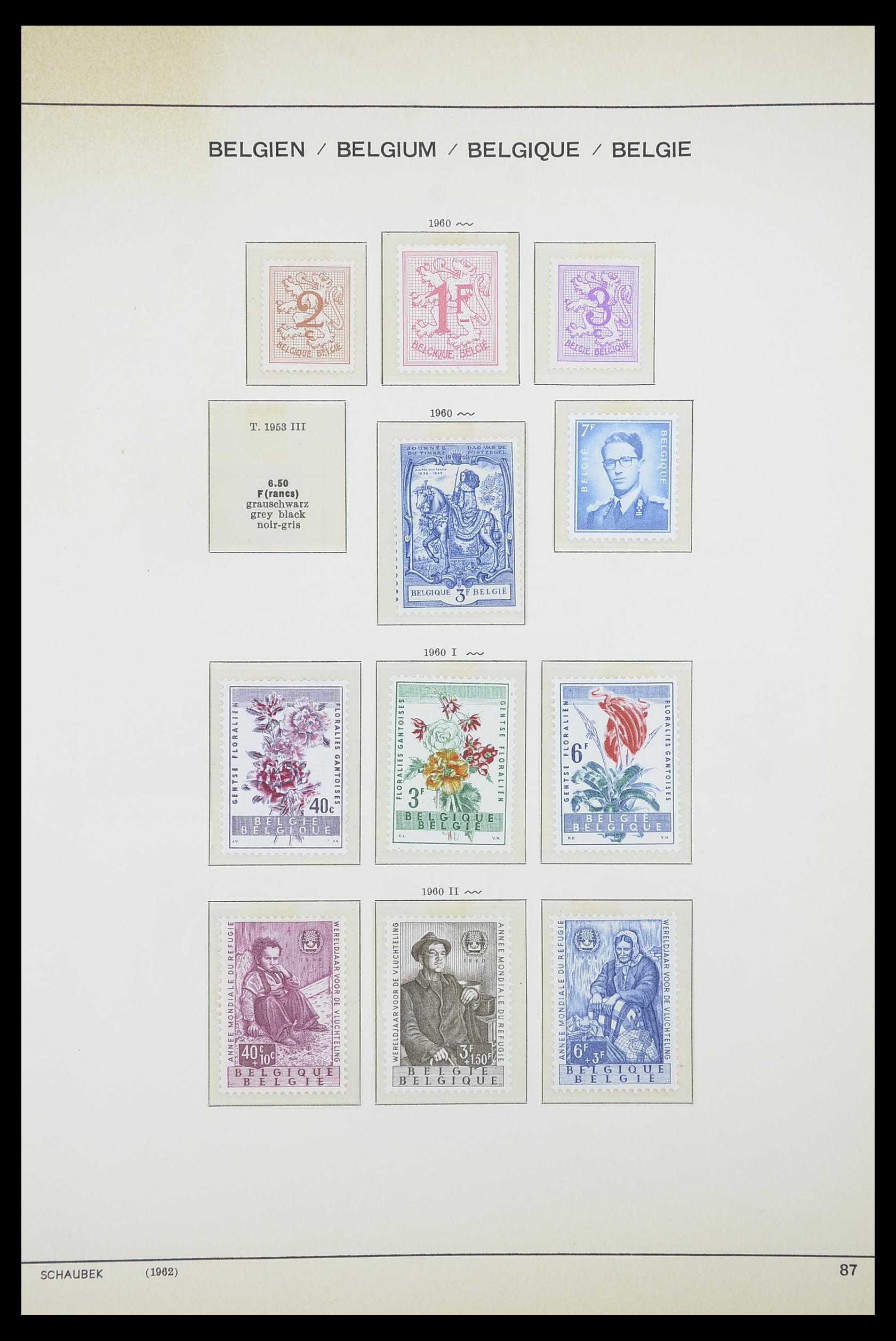 33886 052 - Stamp collection 33886 Belgium 1858-1974.