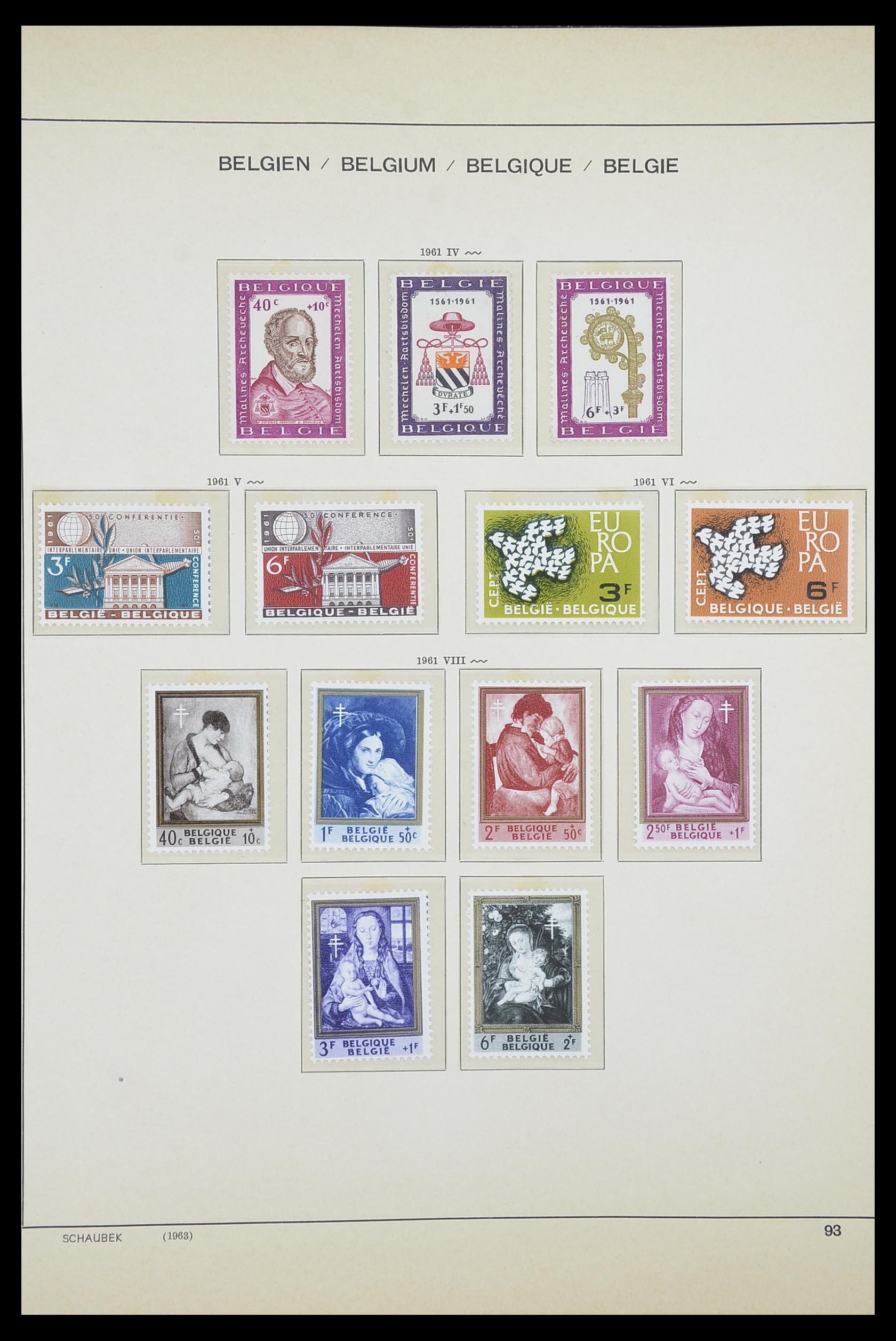 33886 058 - Stamp collection 33886 Belgium 1858-1974.