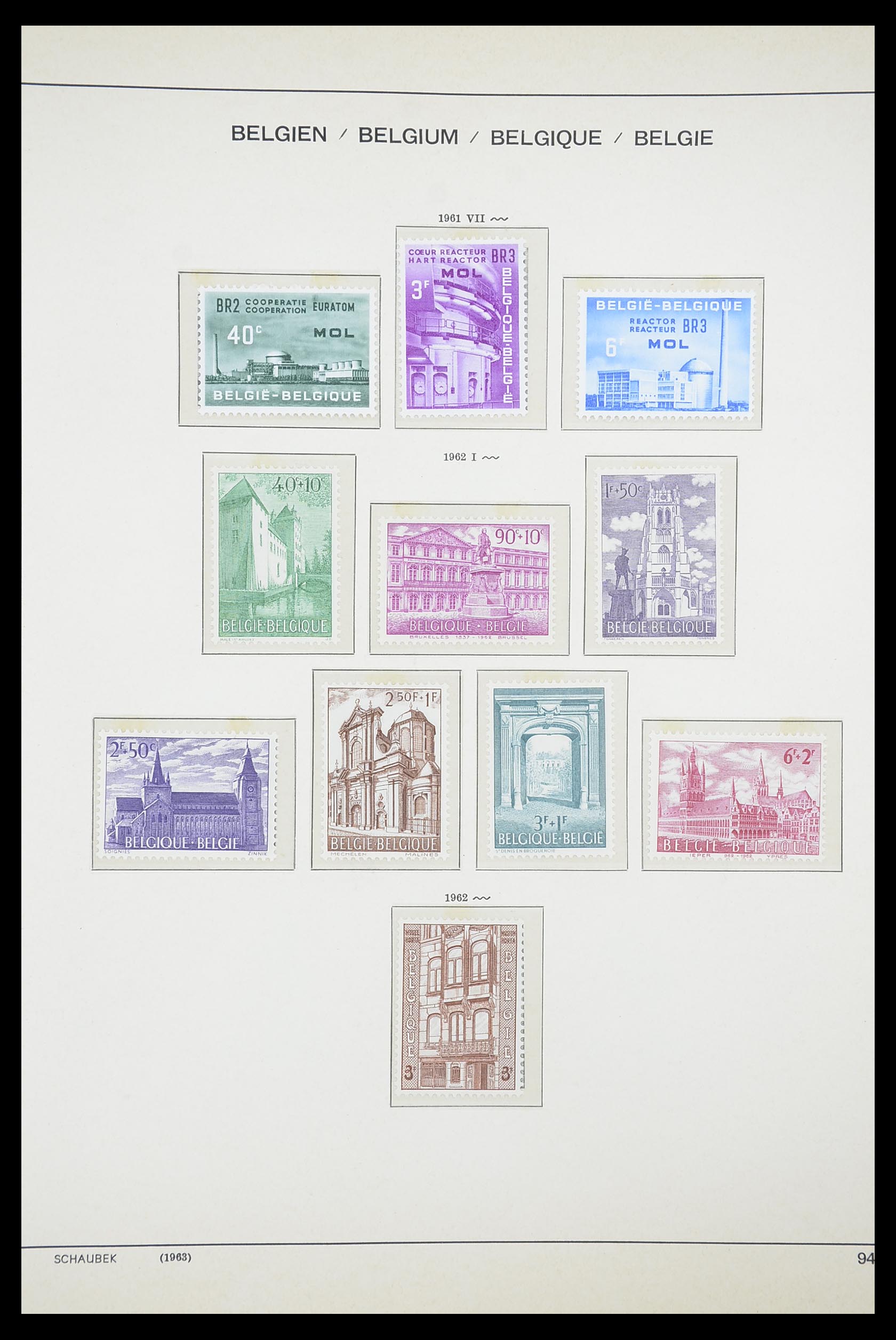 33886 059 - Stamp collection 33886 Belgium 1858-1974.