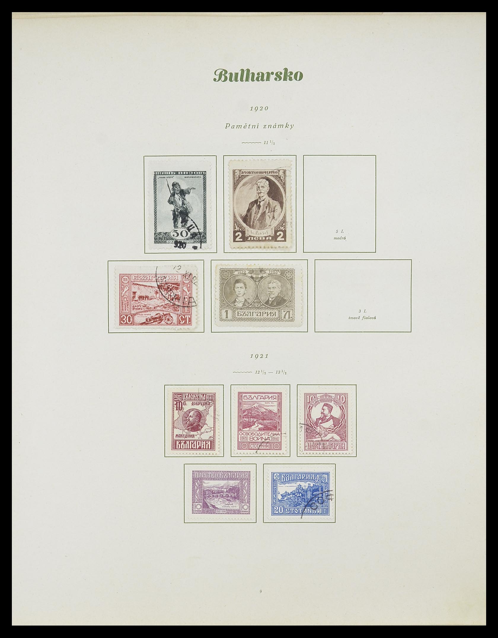 33887 010 - Postzegelverzameling 33887 Bulgarije 1879-1970.