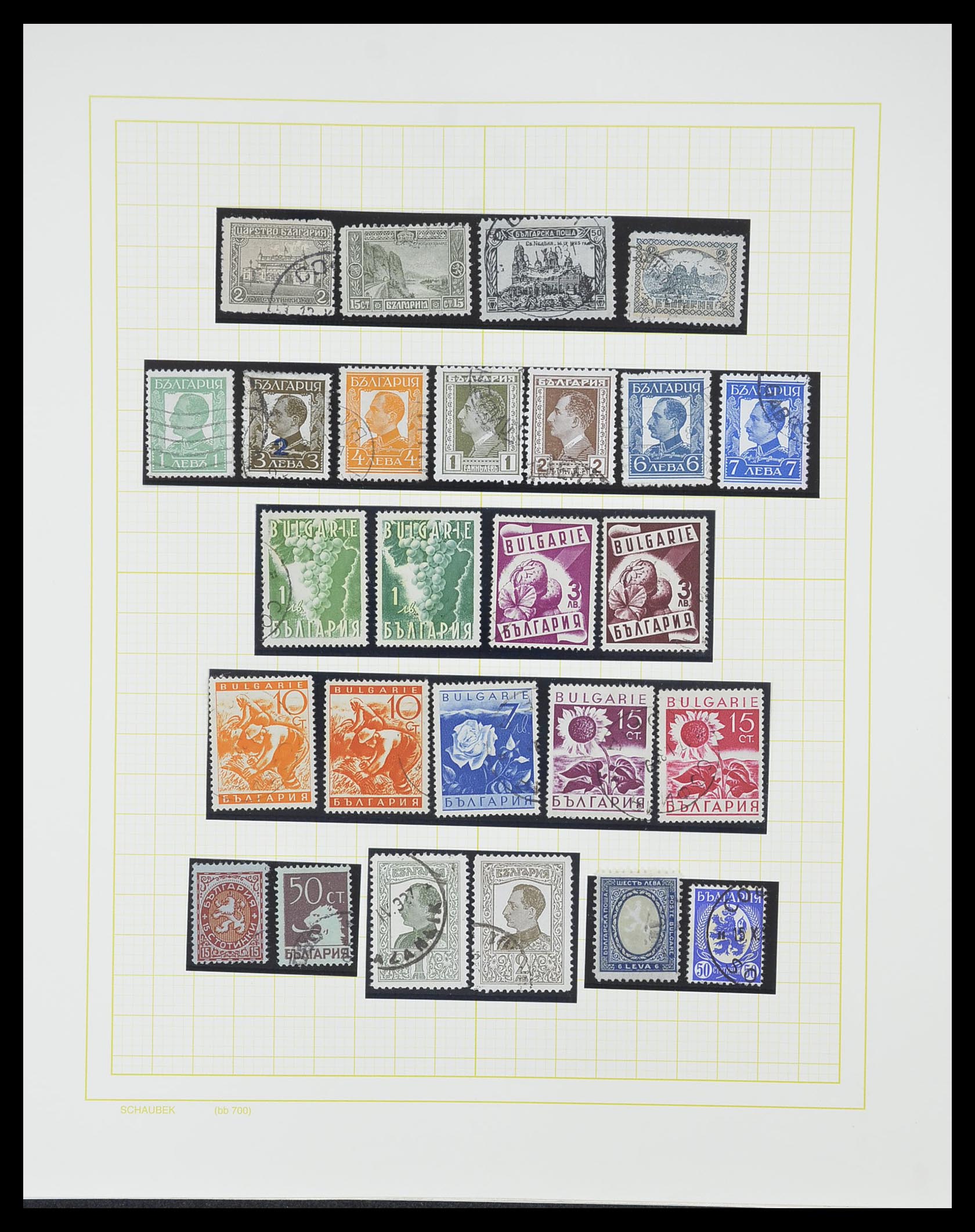 33887 042 - Postzegelverzameling 33887 Bulgarije 1879-1970.