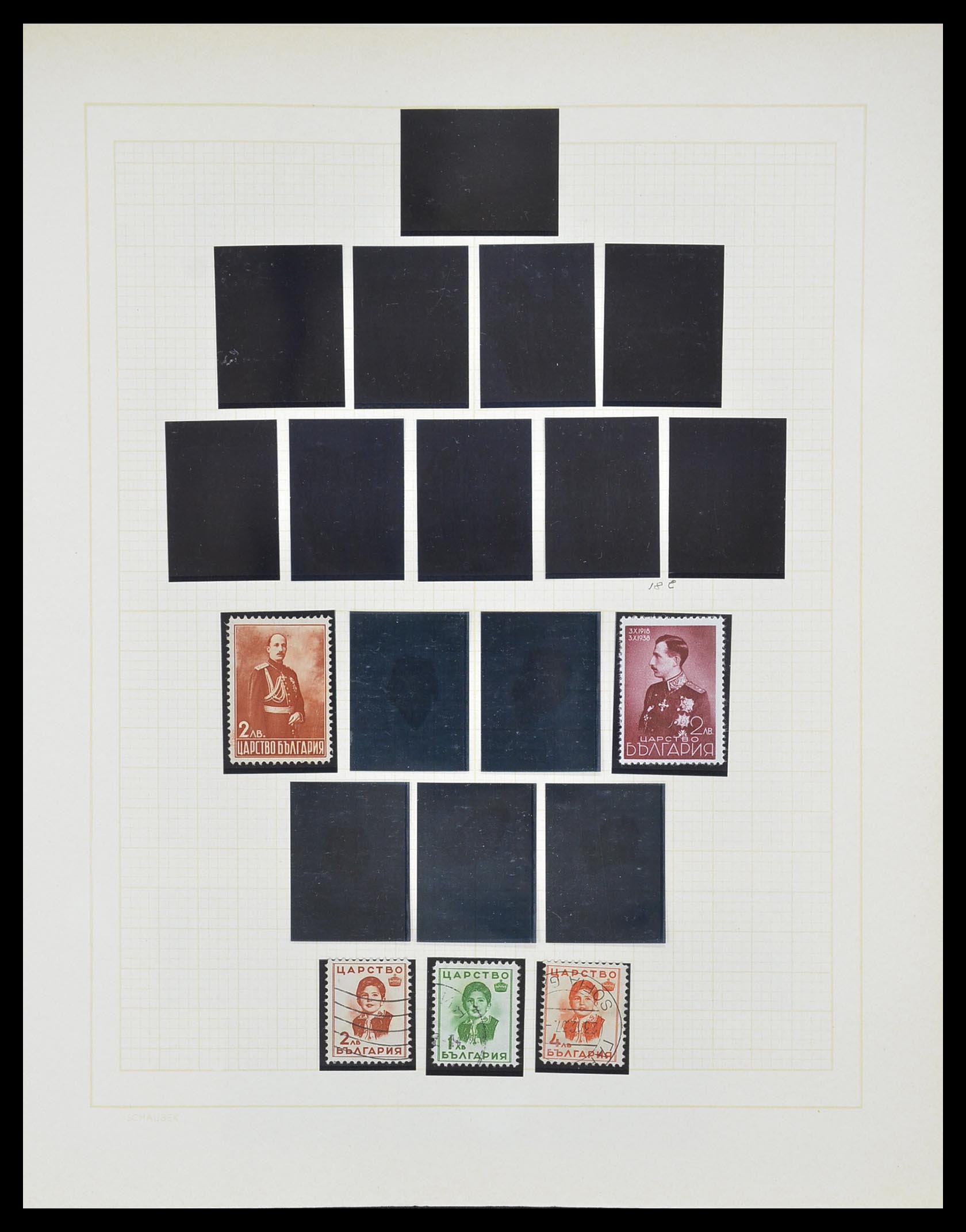 33887 043 - Postzegelverzameling 33887 Bulgarije 1879-1970.
