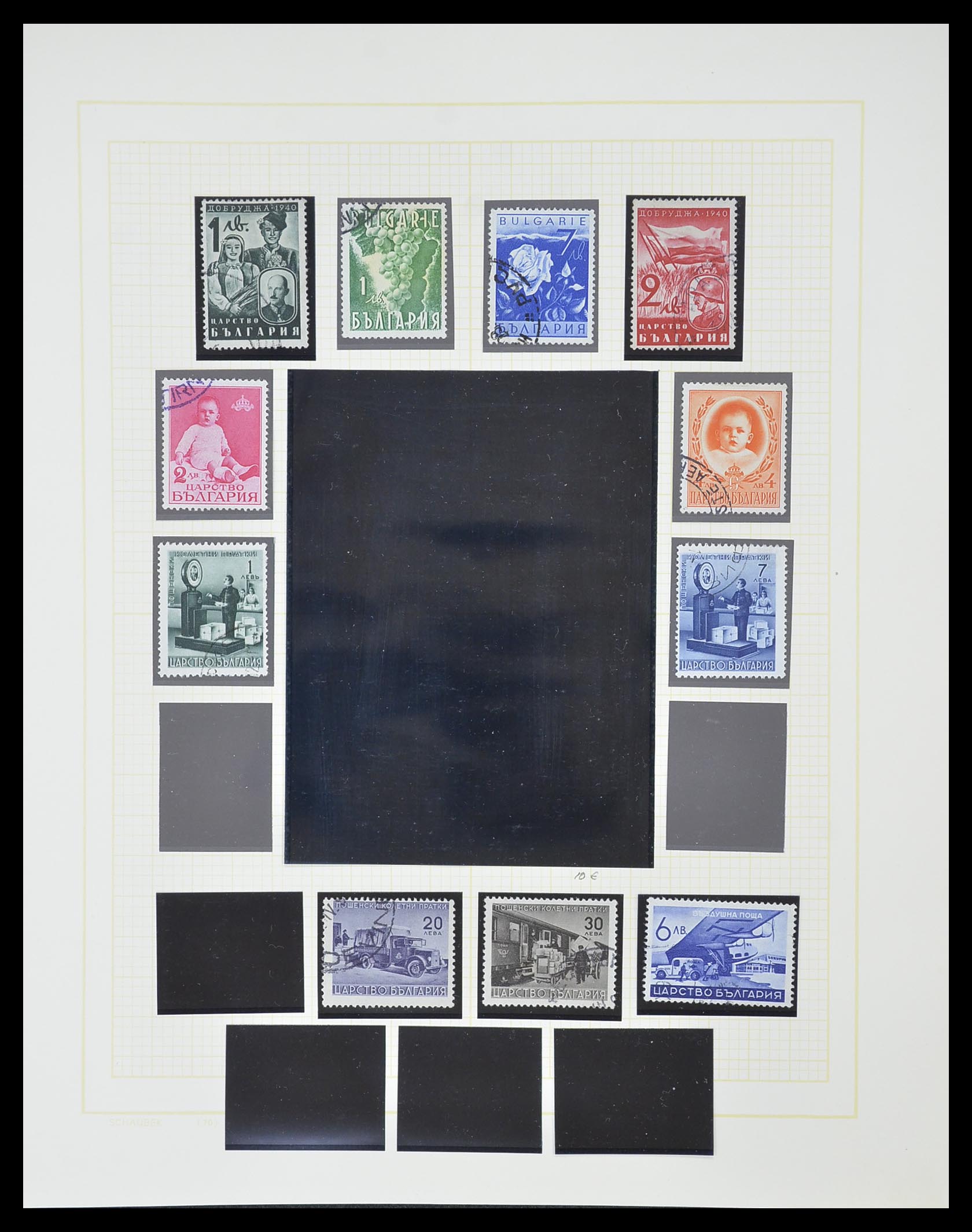 33887 044 - Postzegelverzameling 33887 Bulgarije 1879-1970.