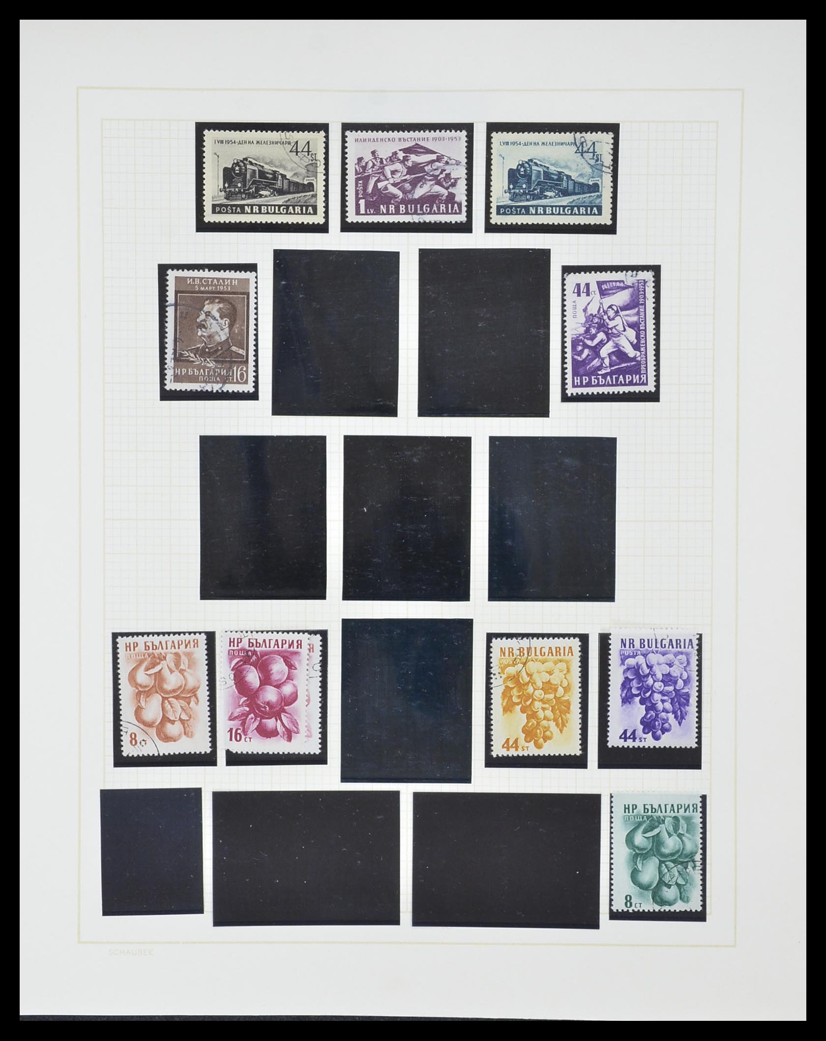33887 047 - Postzegelverzameling 33887 Bulgarije 1879-1970.