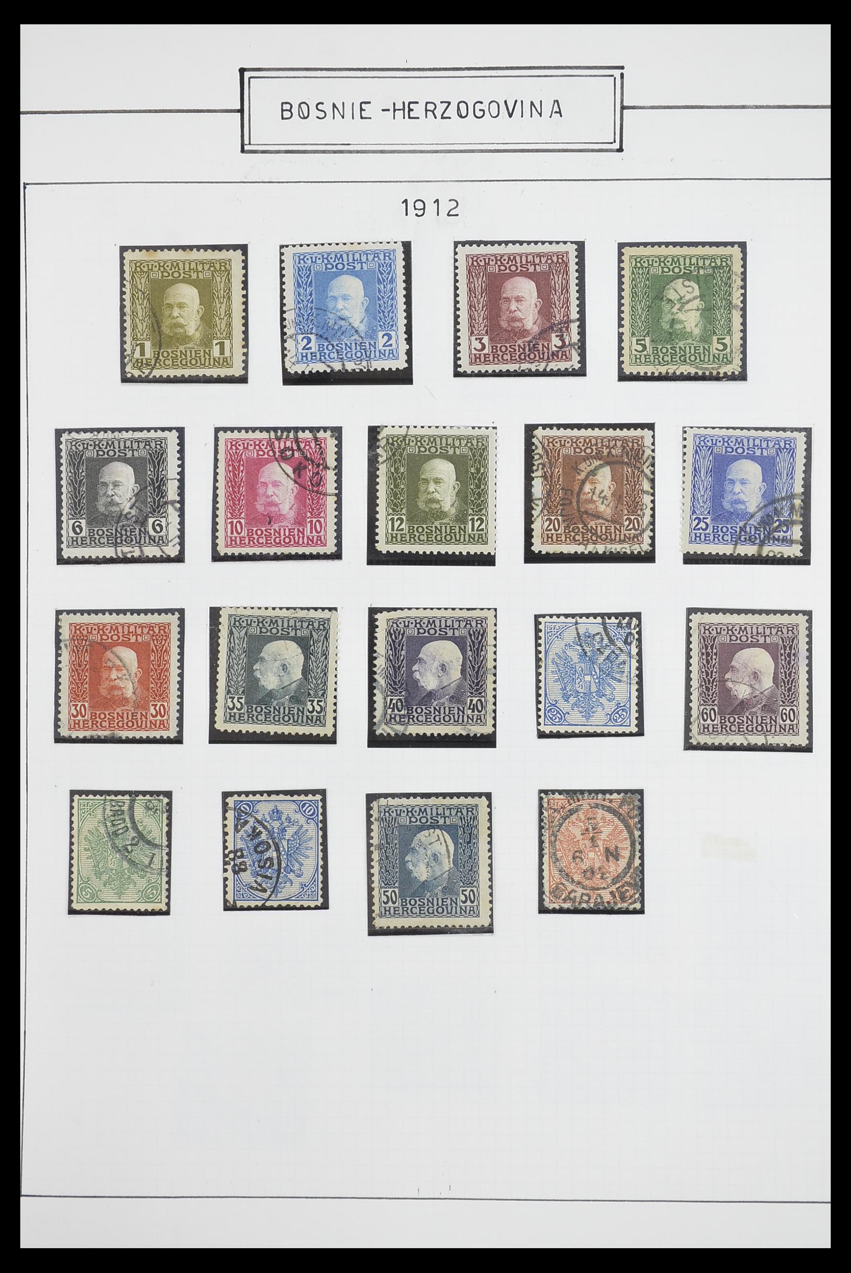 33888 002 - Postzegelverzameling 33888 Joegoslavië 1906-1983.
