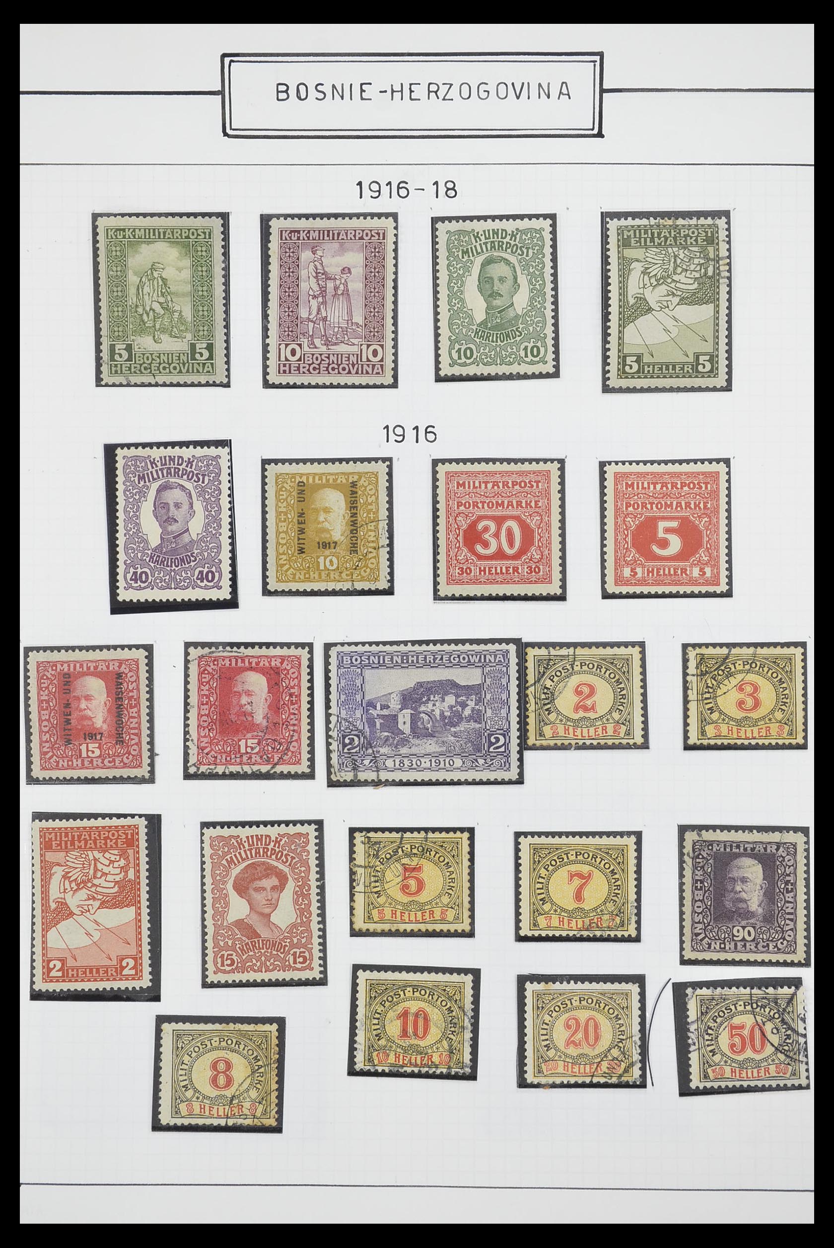 33888 003 - Postzegelverzameling 33888 Joegoslavië 1906-1983.