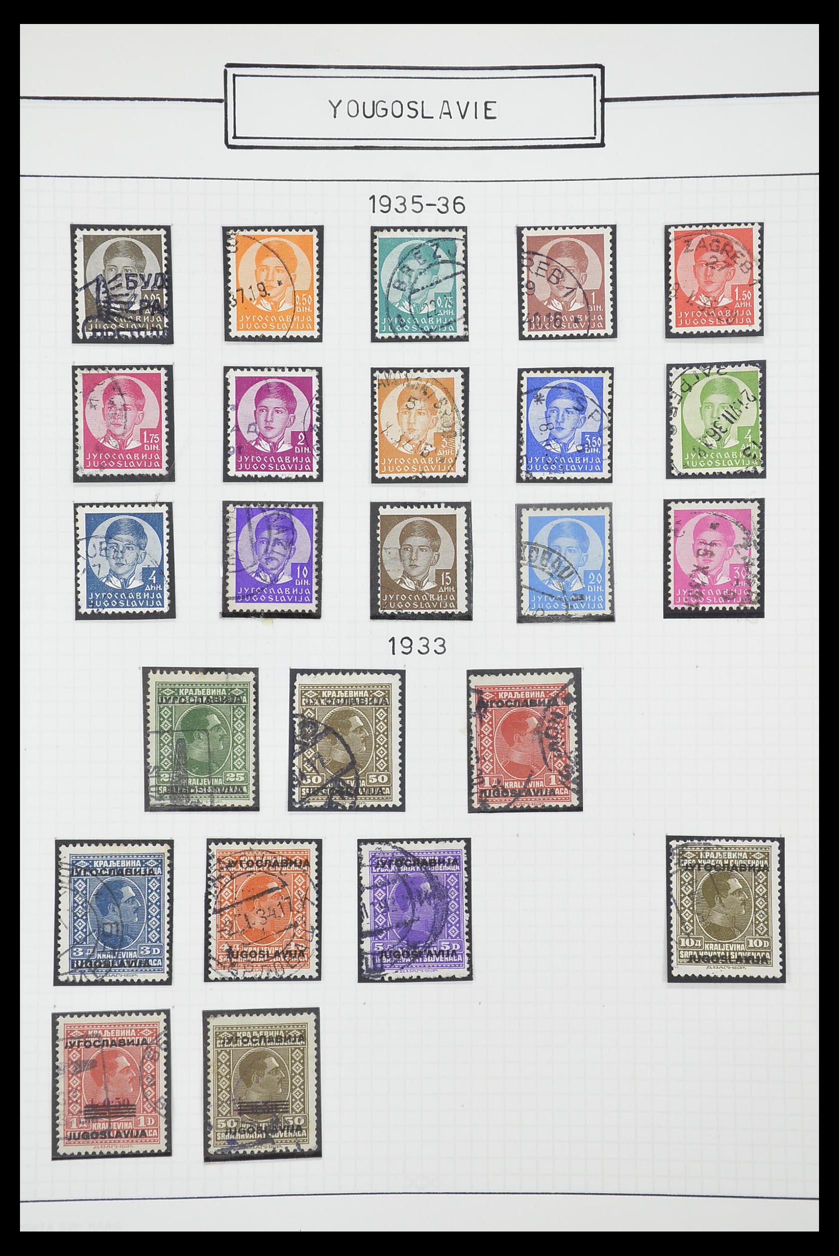 33888 022 - Stamp collection 33888 Yugoslavia 1906-1983.