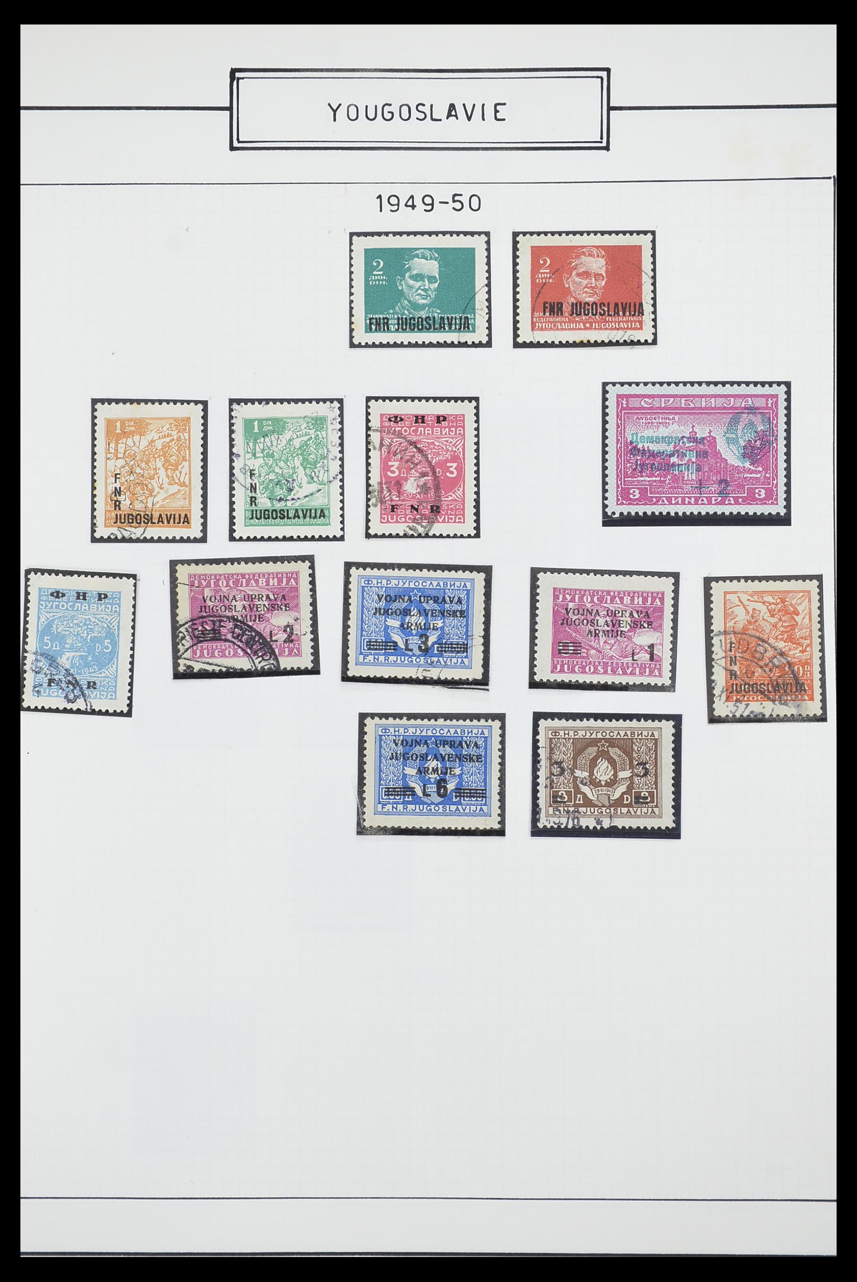 33888 025 - Stamp collection 33888 Yugoslavia 1906-1983.
