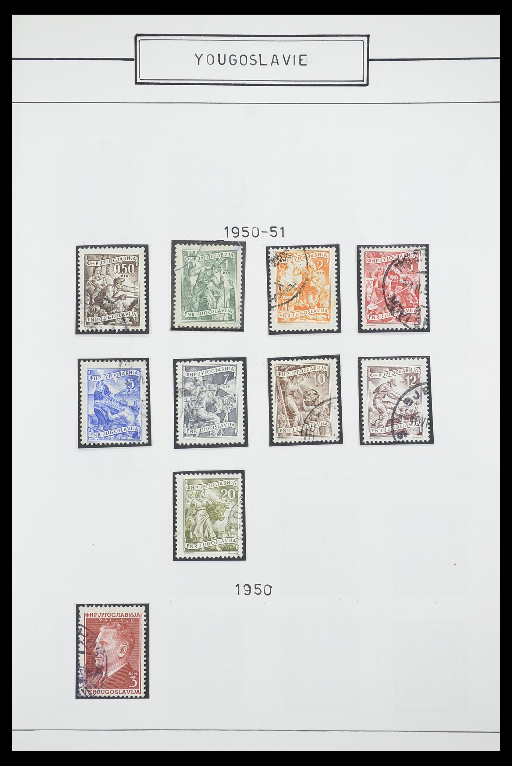 33888 026 - Stamp collection 33888 Yugoslavia 1906-1983.