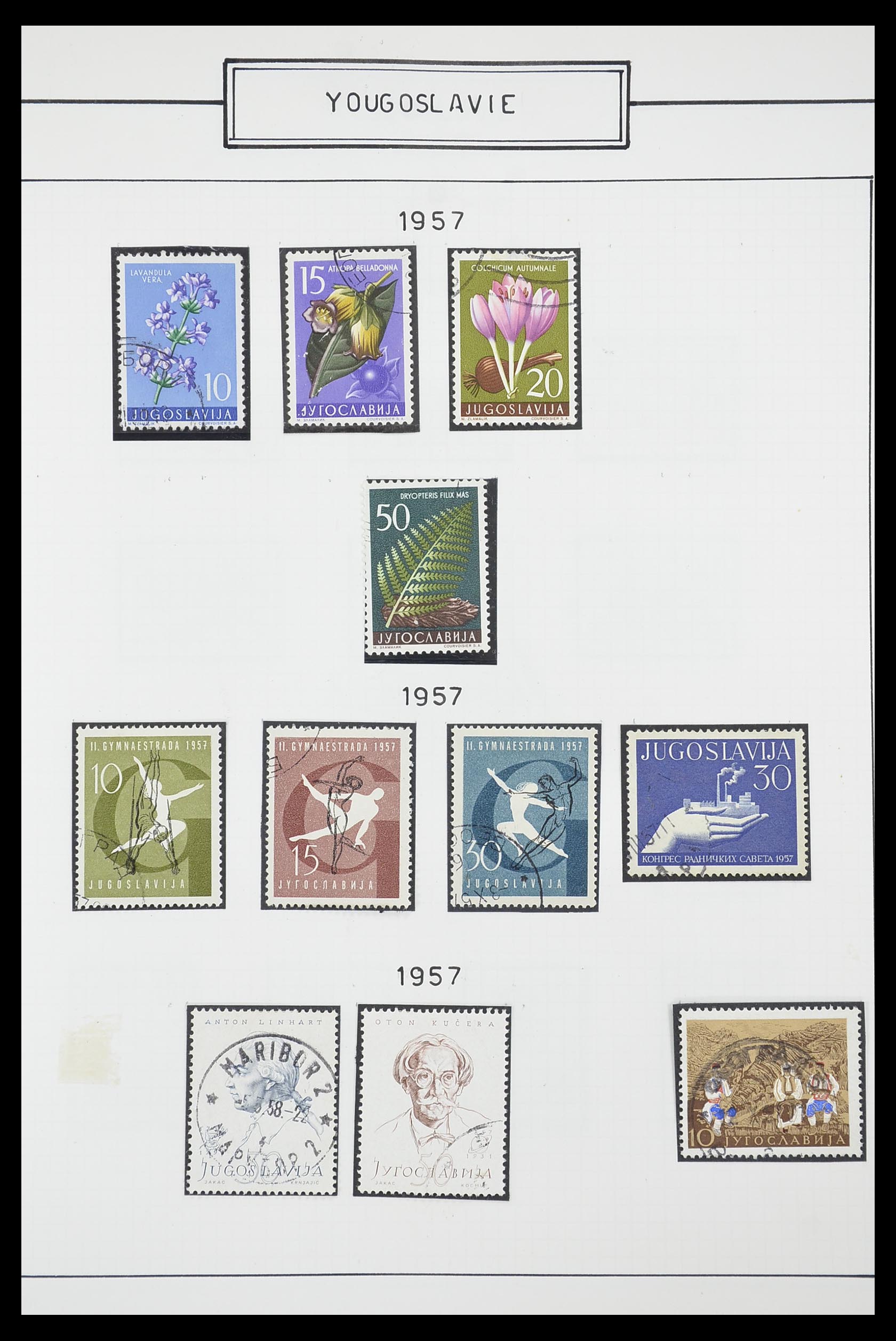 33888 031 - Stamp collection 33888 Yugoslavia 1906-1983.