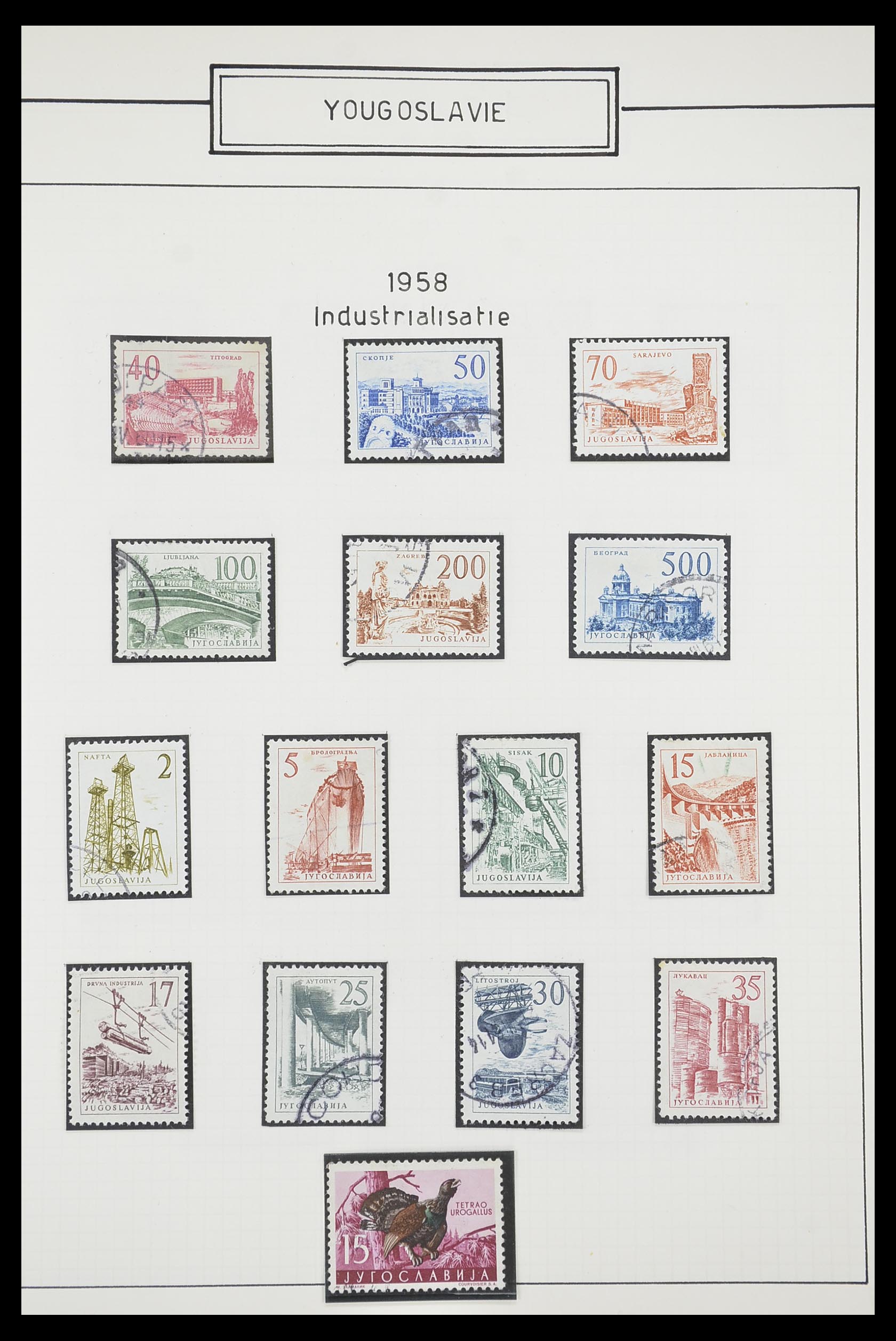 33888 032 - Stamp collection 33888 Yugoslavia 1906-1983.