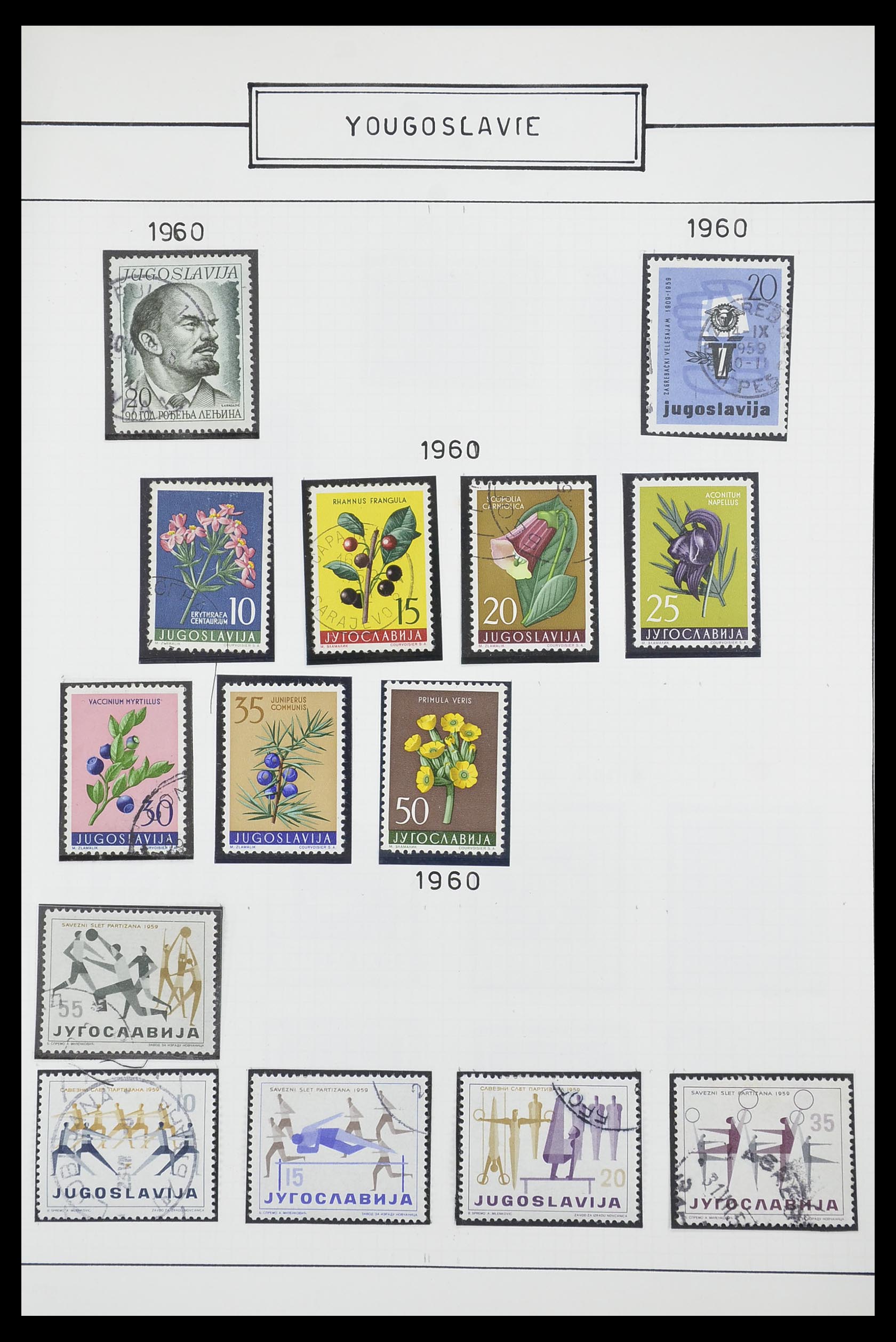 33888 034 - Stamp collection 33888 Yugoslavia 1906-1983.