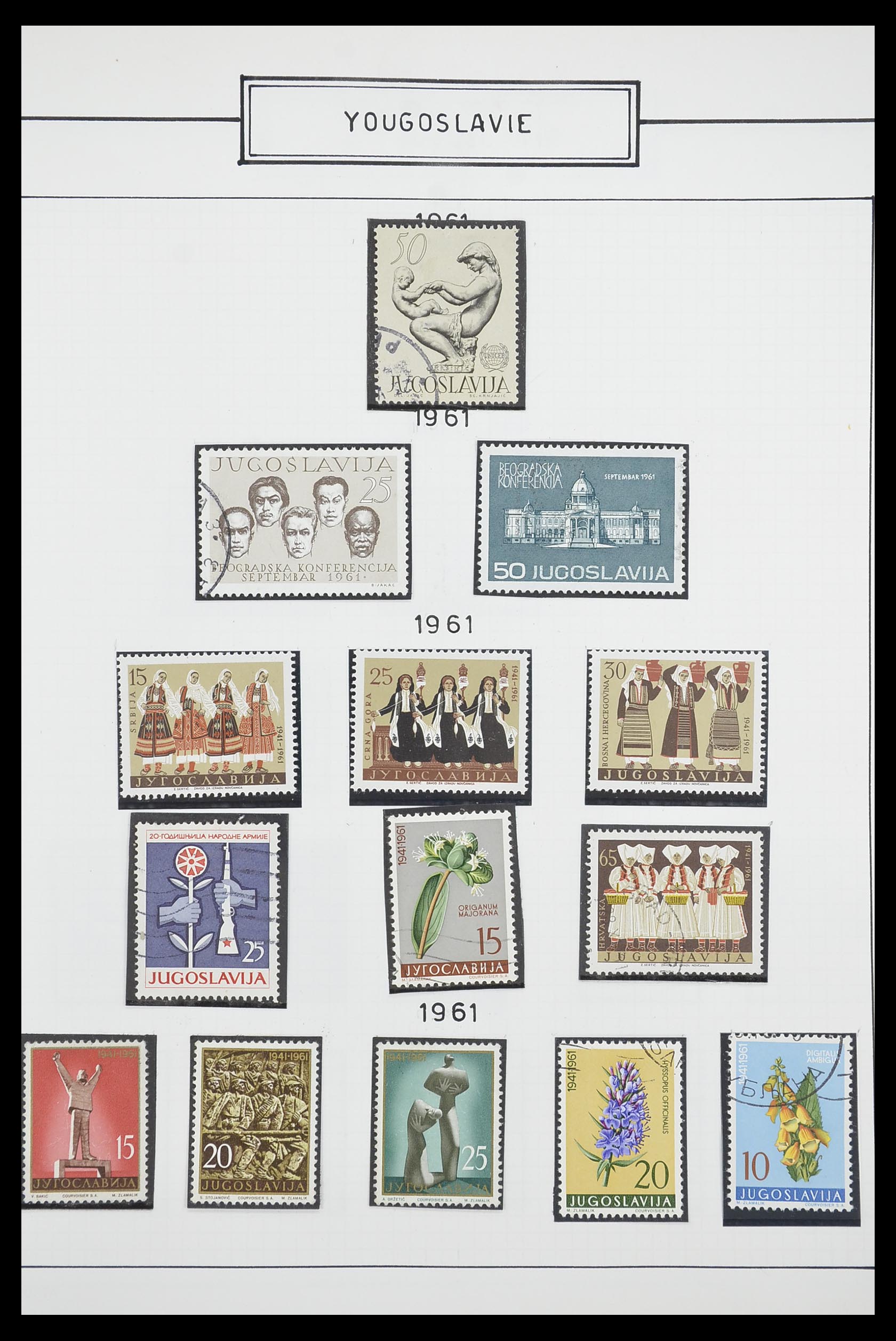 33888 036 - Stamp collection 33888 Yugoslavia 1906-1983.