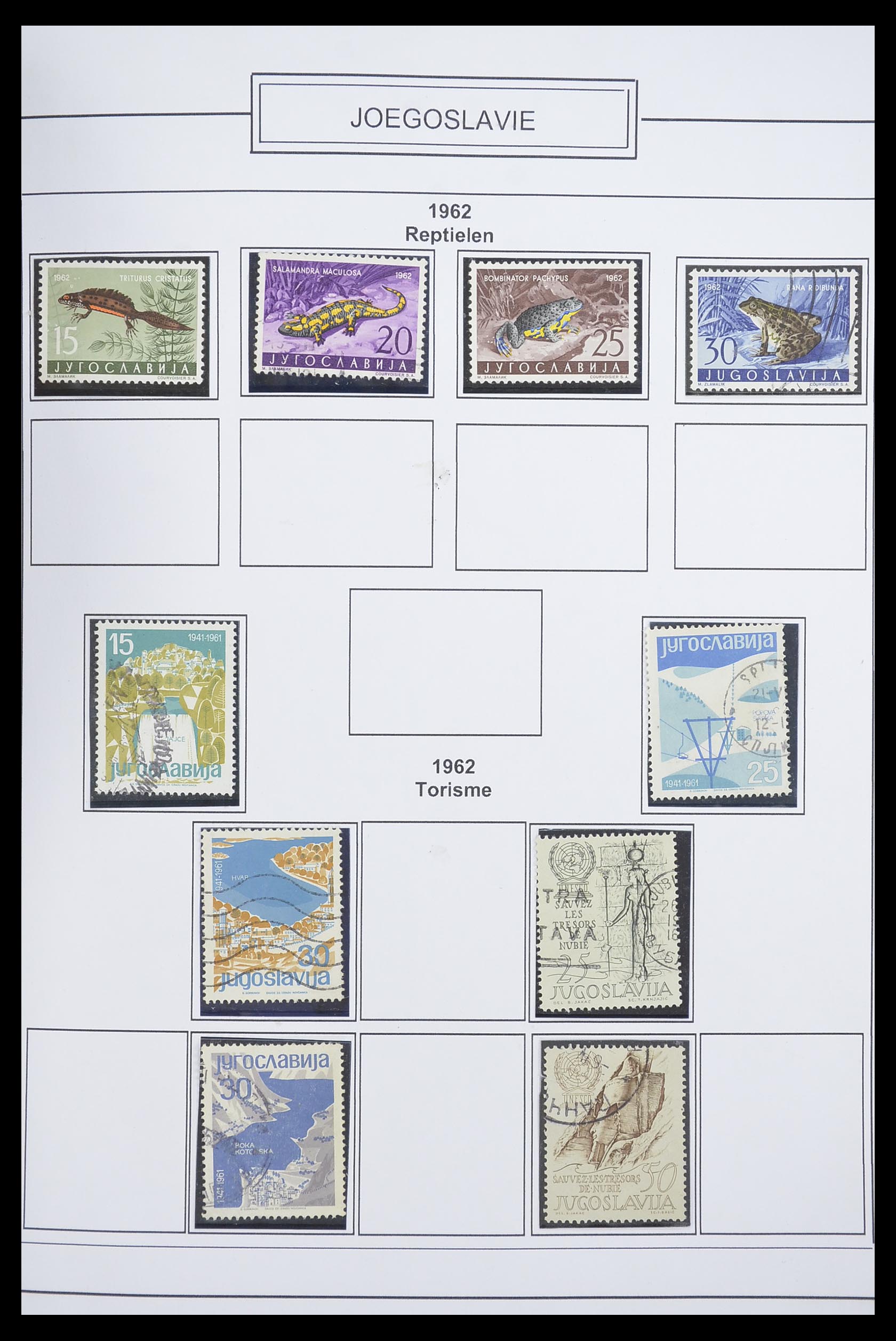 33888 038 - Stamp collection 33888 Yugoslavia 1906-1983.