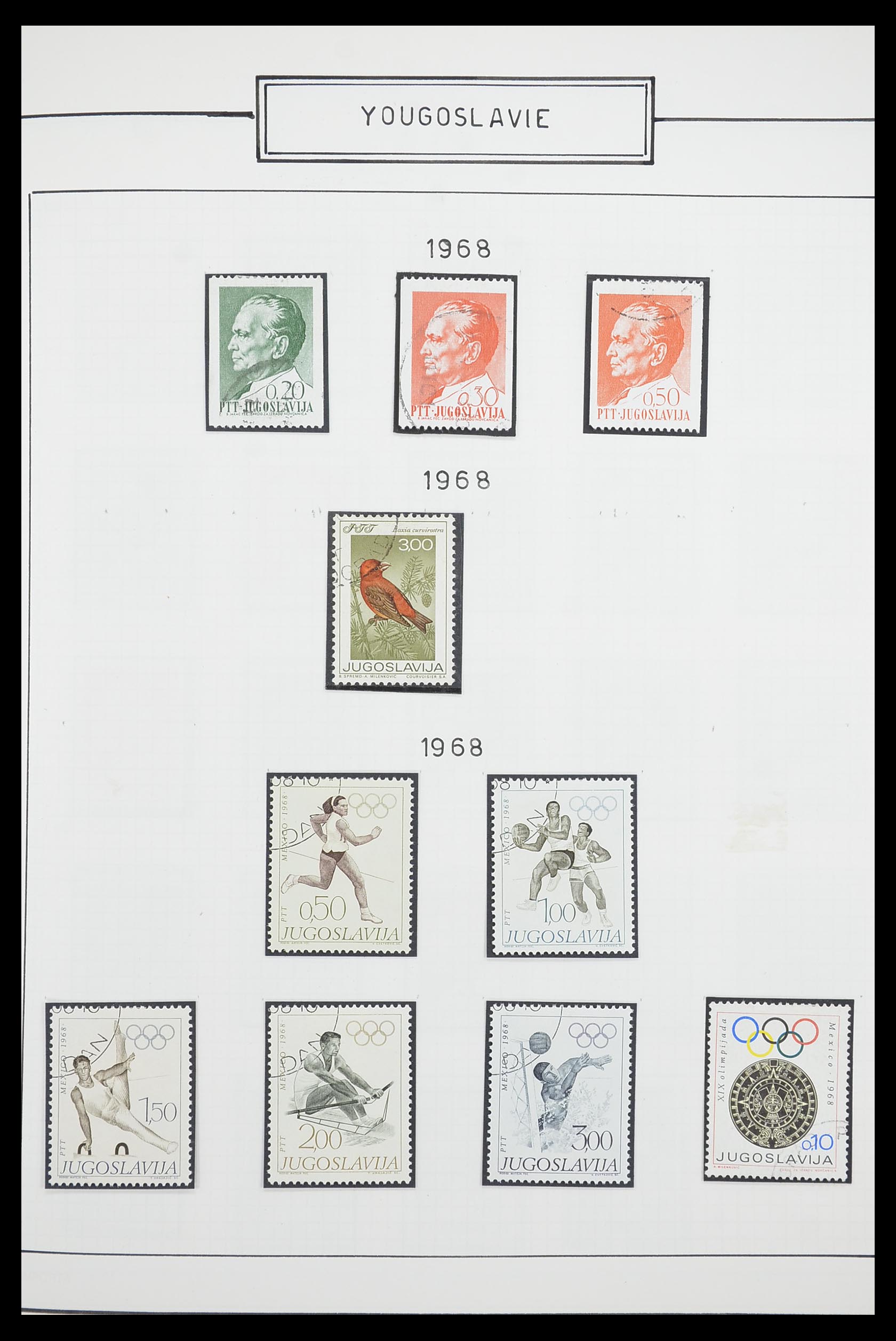 33888 047 - Stamp collection 33888 Yugoslavia 1906-1983.