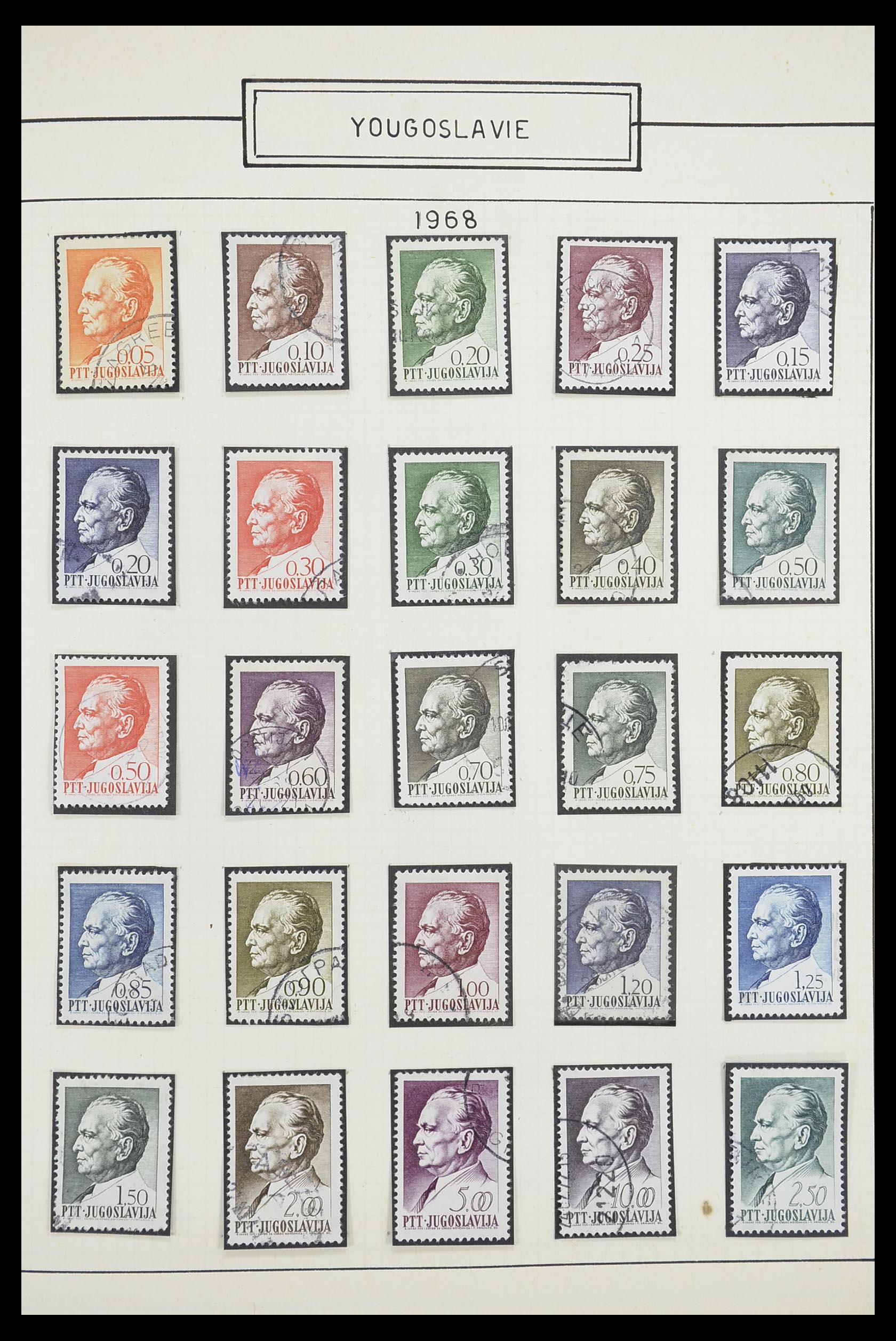 33888 048 - Stamp collection 33888 Yugoslavia 1906-1983.