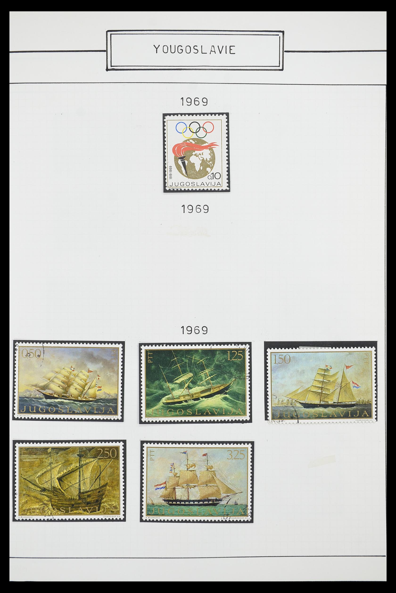 33888 051 - Stamp collection 33888 Yugoslavia 1906-1983.