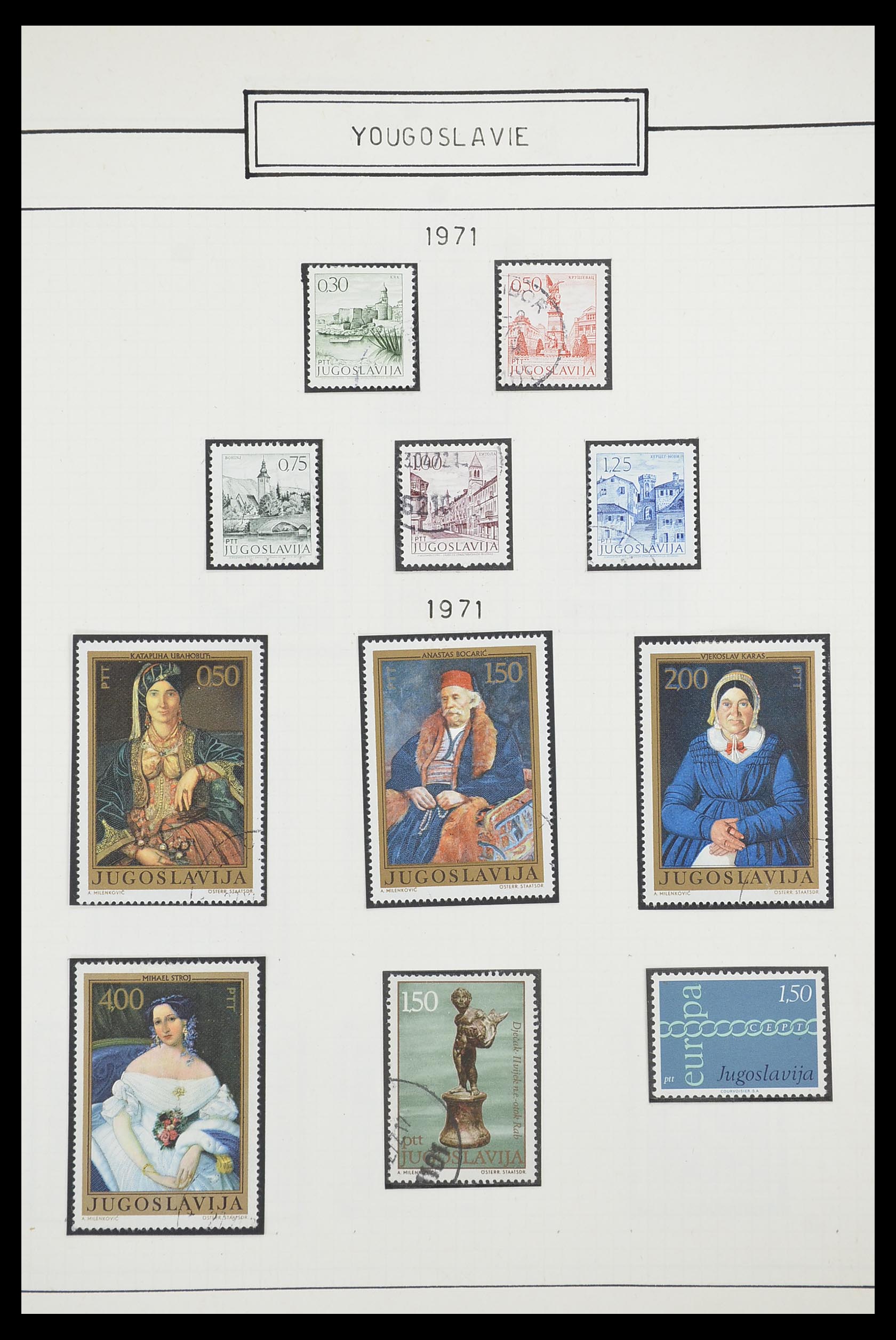 33888 054 - Stamp collection 33888 Yugoslavia 1906-1983.