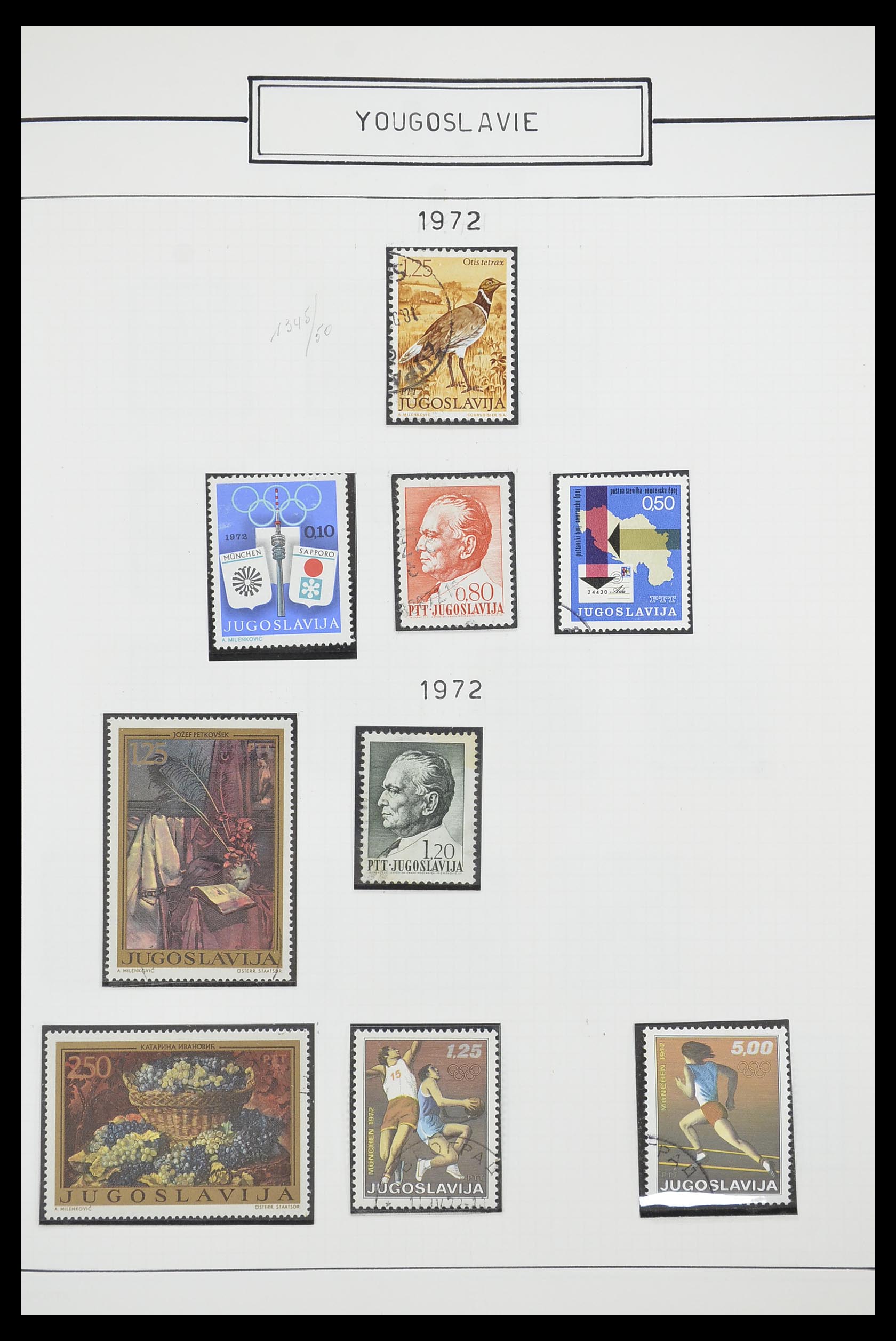 33888 055 - Stamp collection 33888 Yugoslavia 1906-1983.