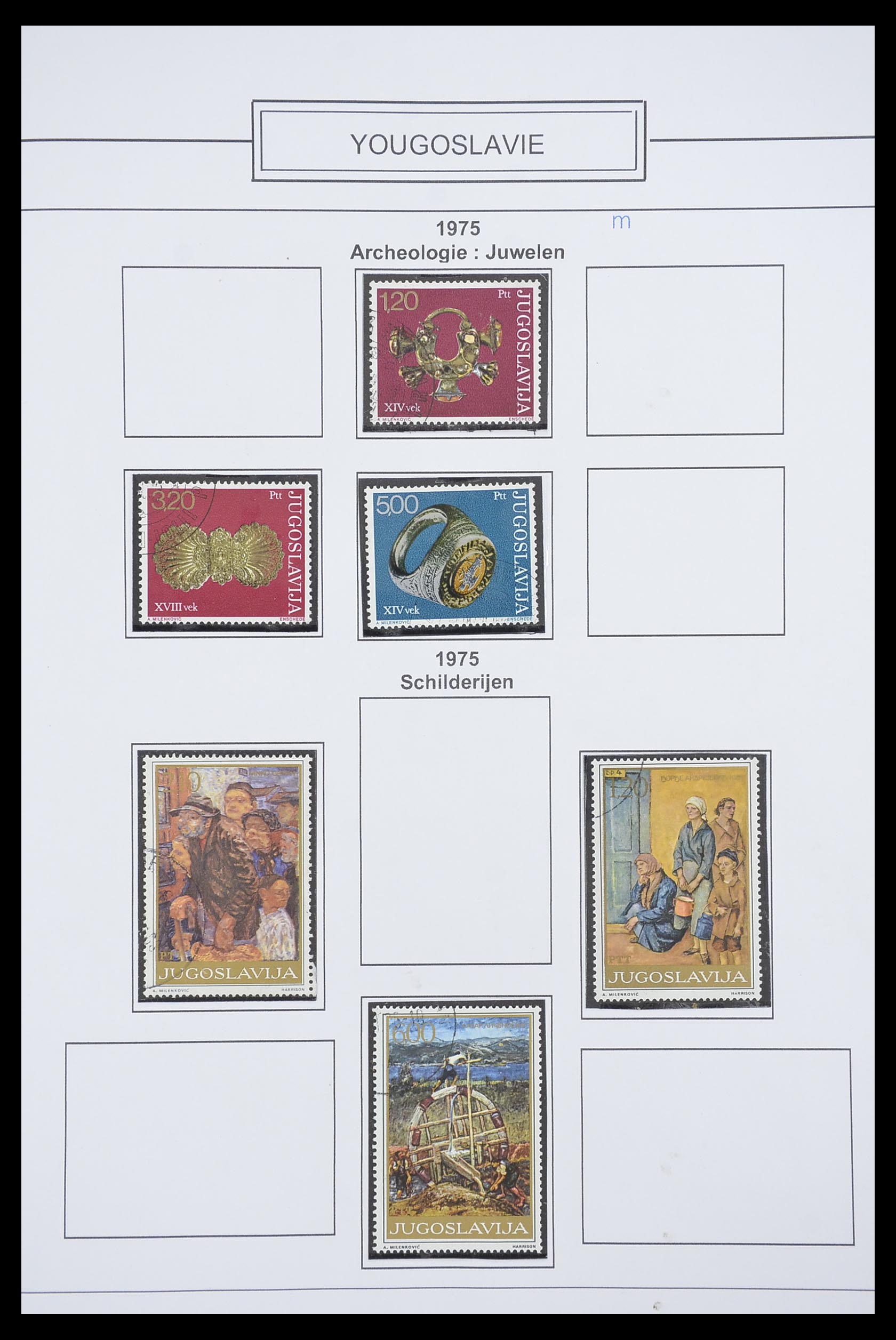 33888 061 - Stamp collection 33888 Yugoslavia 1906-1983.