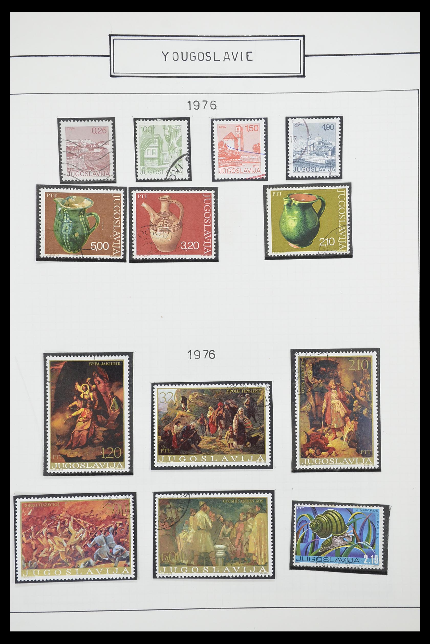 33888 062 - Stamp collection 33888 Yugoslavia 1906-1983.