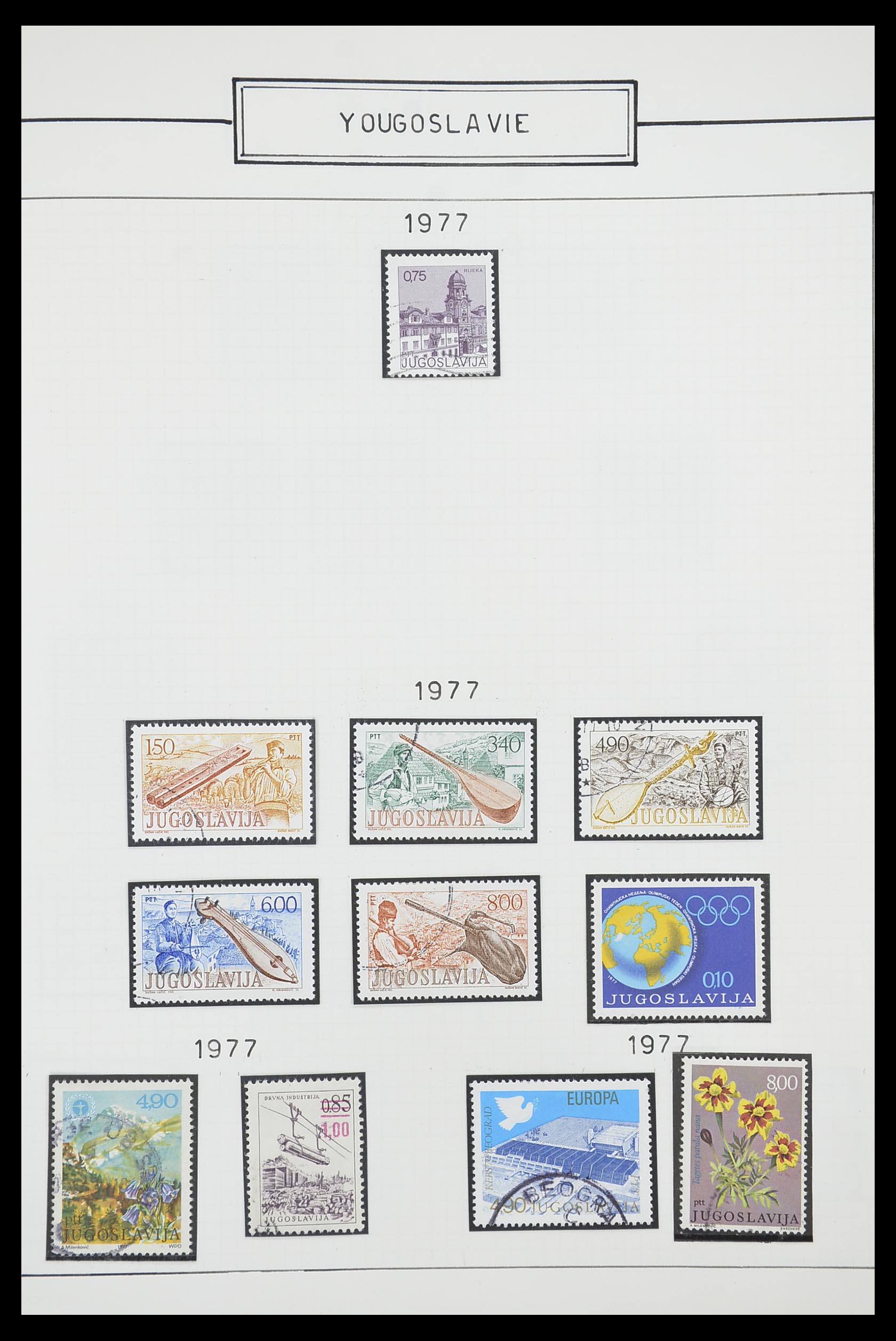 33888 063 - Stamp collection 33888 Yugoslavia 1906-1983.