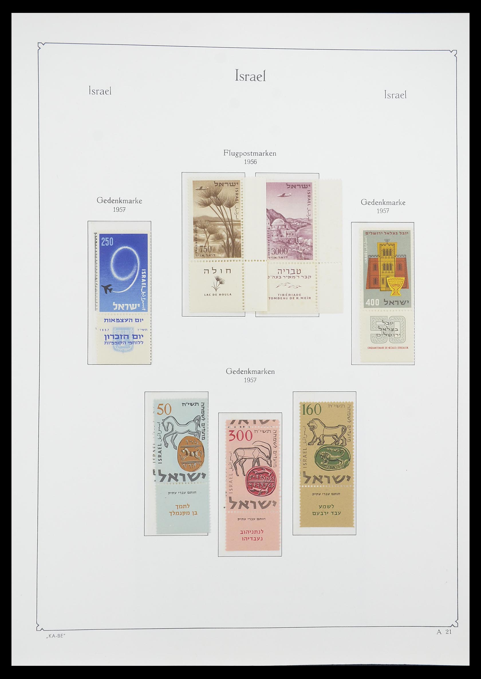 33895 024 - Postzegelverzameling 33895 Israël 1948-1986.