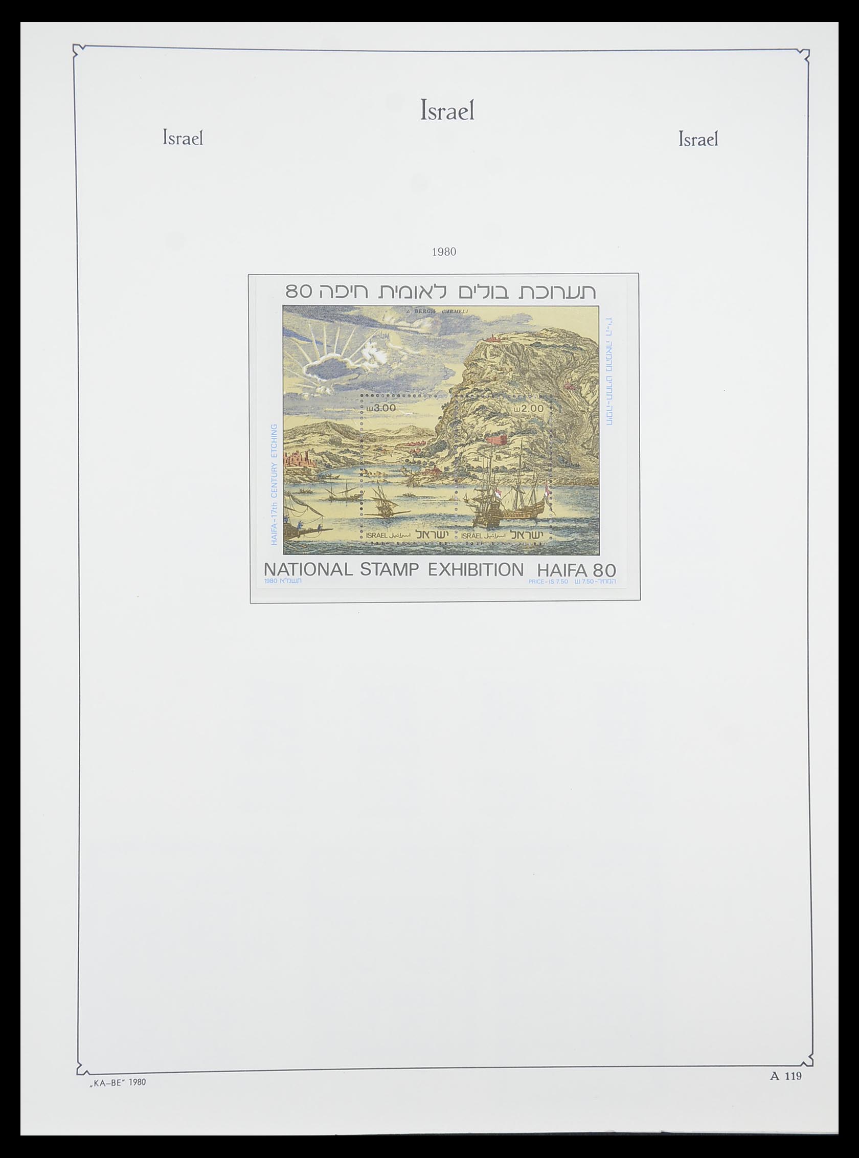 33895 128 - Postzegelverzameling 33895 Israël 1948-1986.