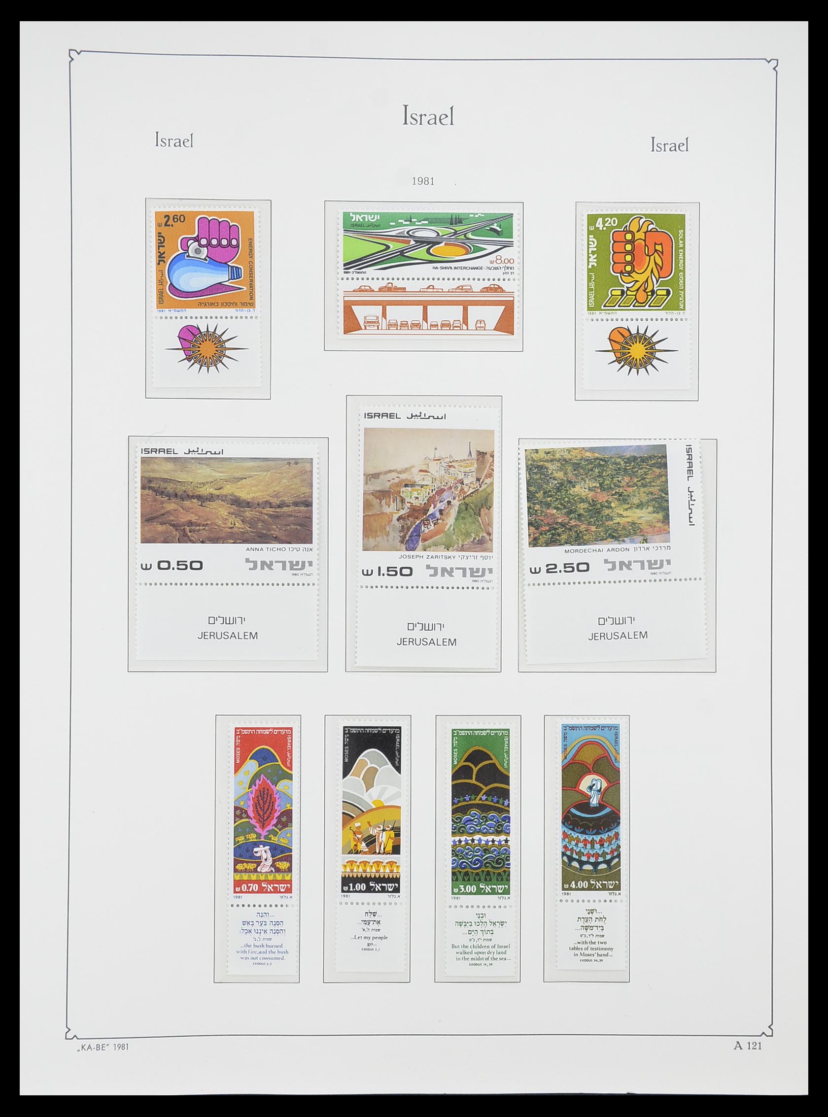 33895 130 - Postzegelverzameling 33895 Israël 1948-1986.