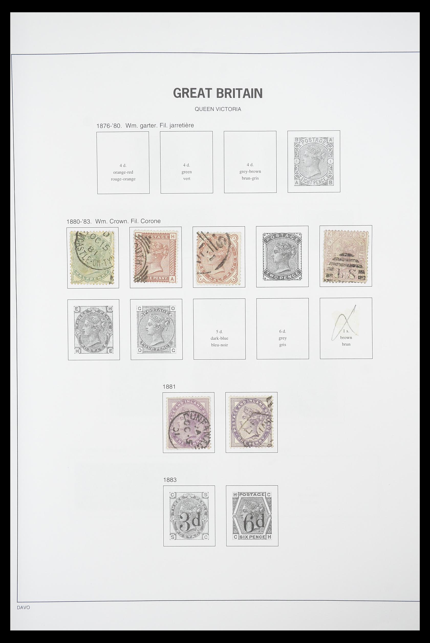 33898 004 - Stamp collection 33898 Great Britain 1840-2006.