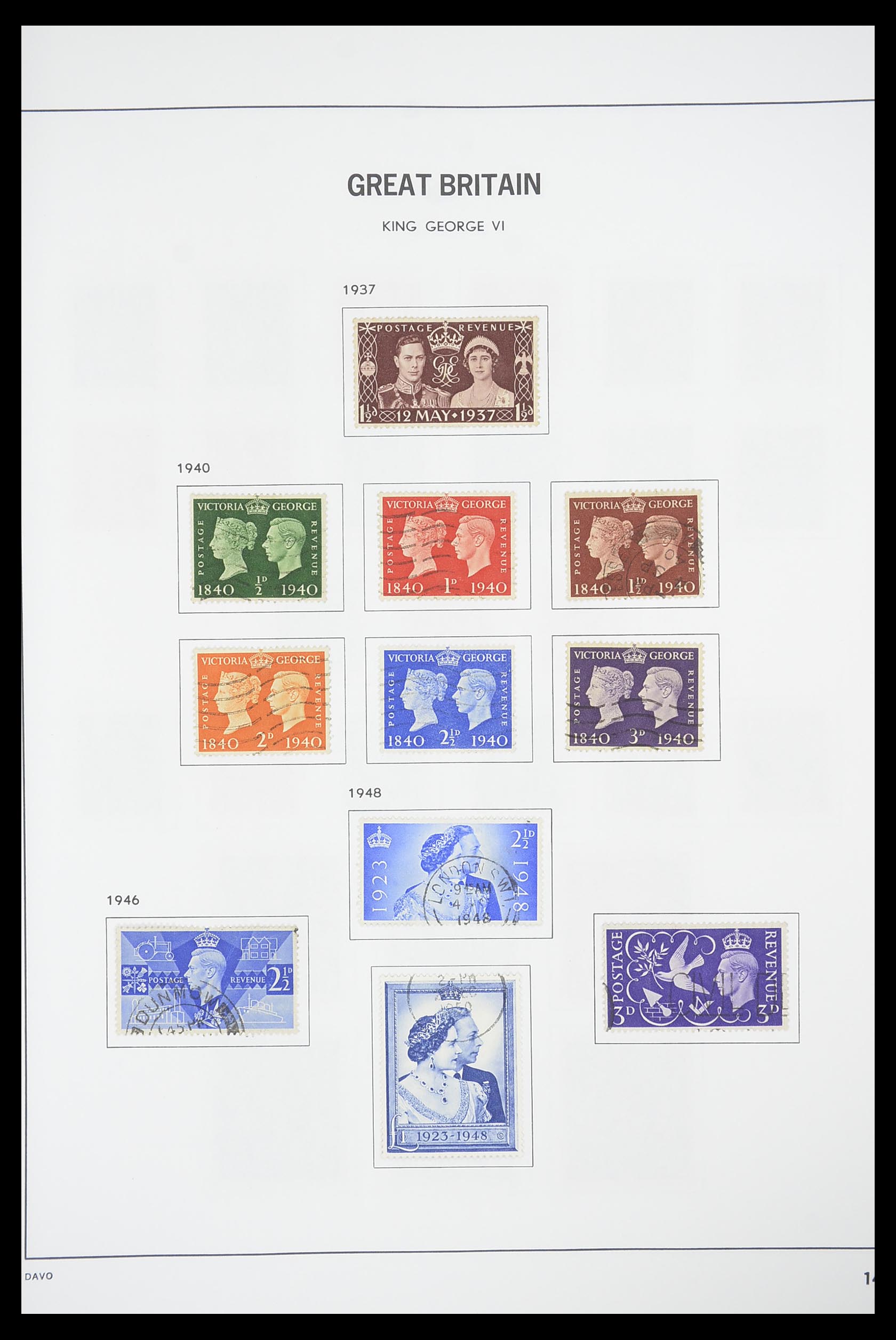 33898 013 - Stamp collection 33898 Great Britain 1840-2006.