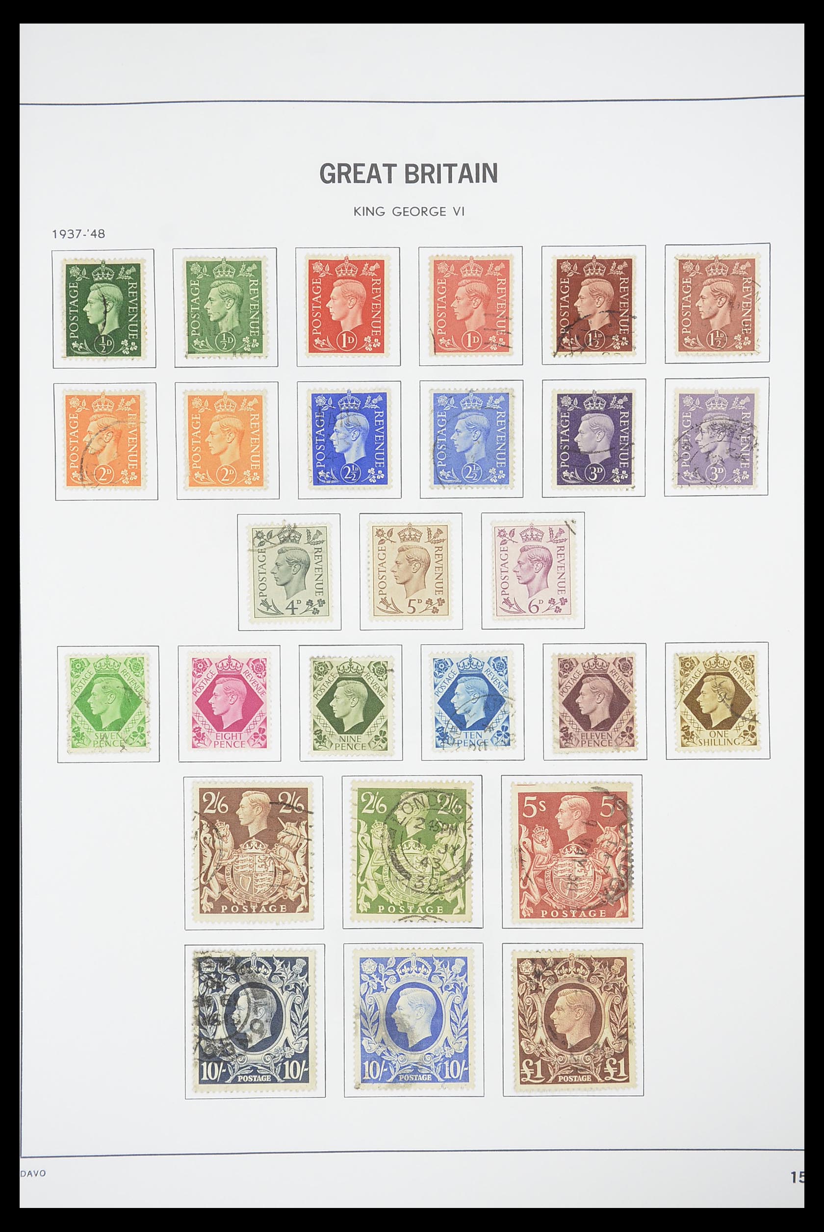 33898 014 - Stamp collection 33898 Great Britain 1840-2006.