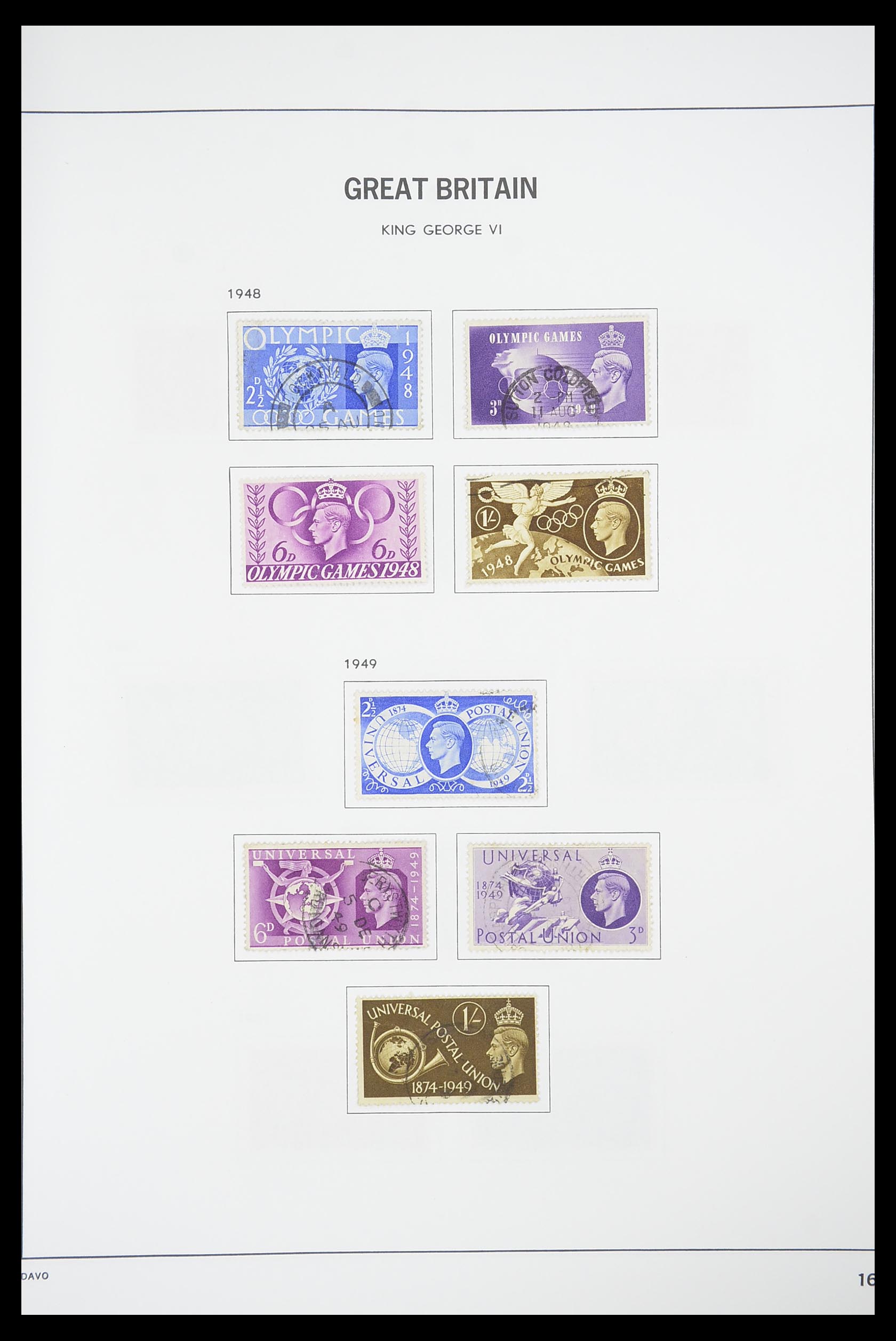 33898 015 - Postzegelverzameling 33898 Engeland 1840-2006.