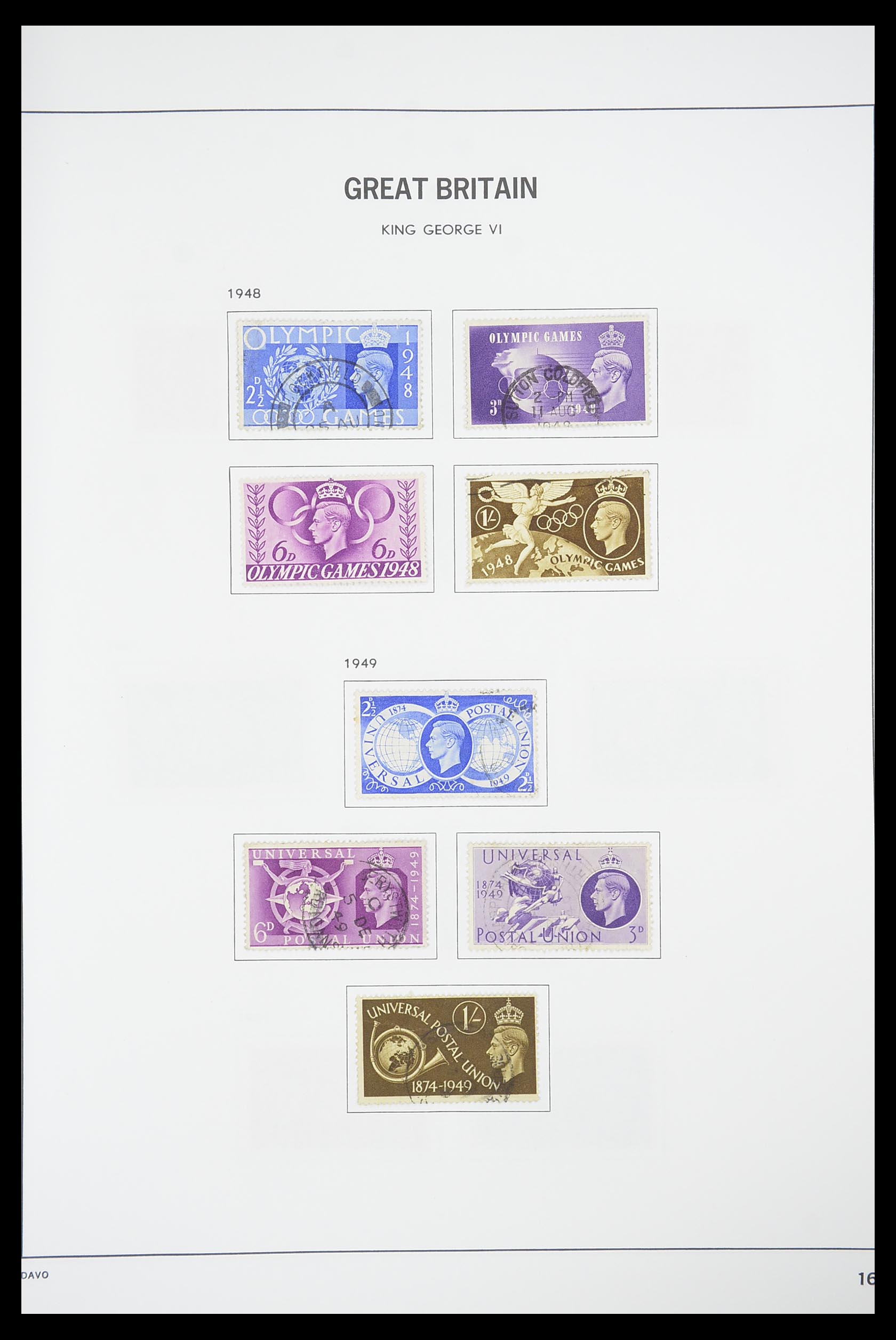 33898 015 - Stamp collection 33898 Great Britain 1840-2006.