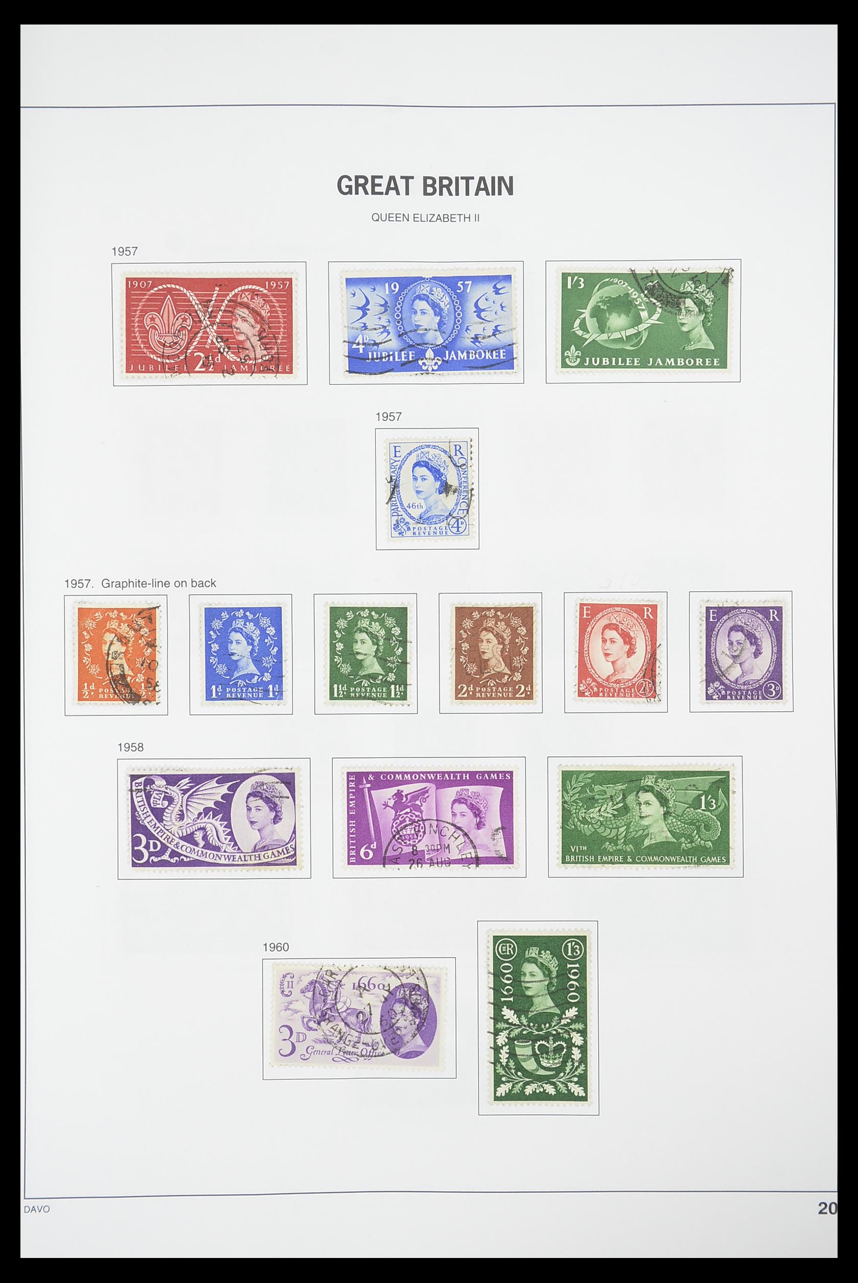 33898 019 - Stamp collection 33898 Great Britain 1840-2006.