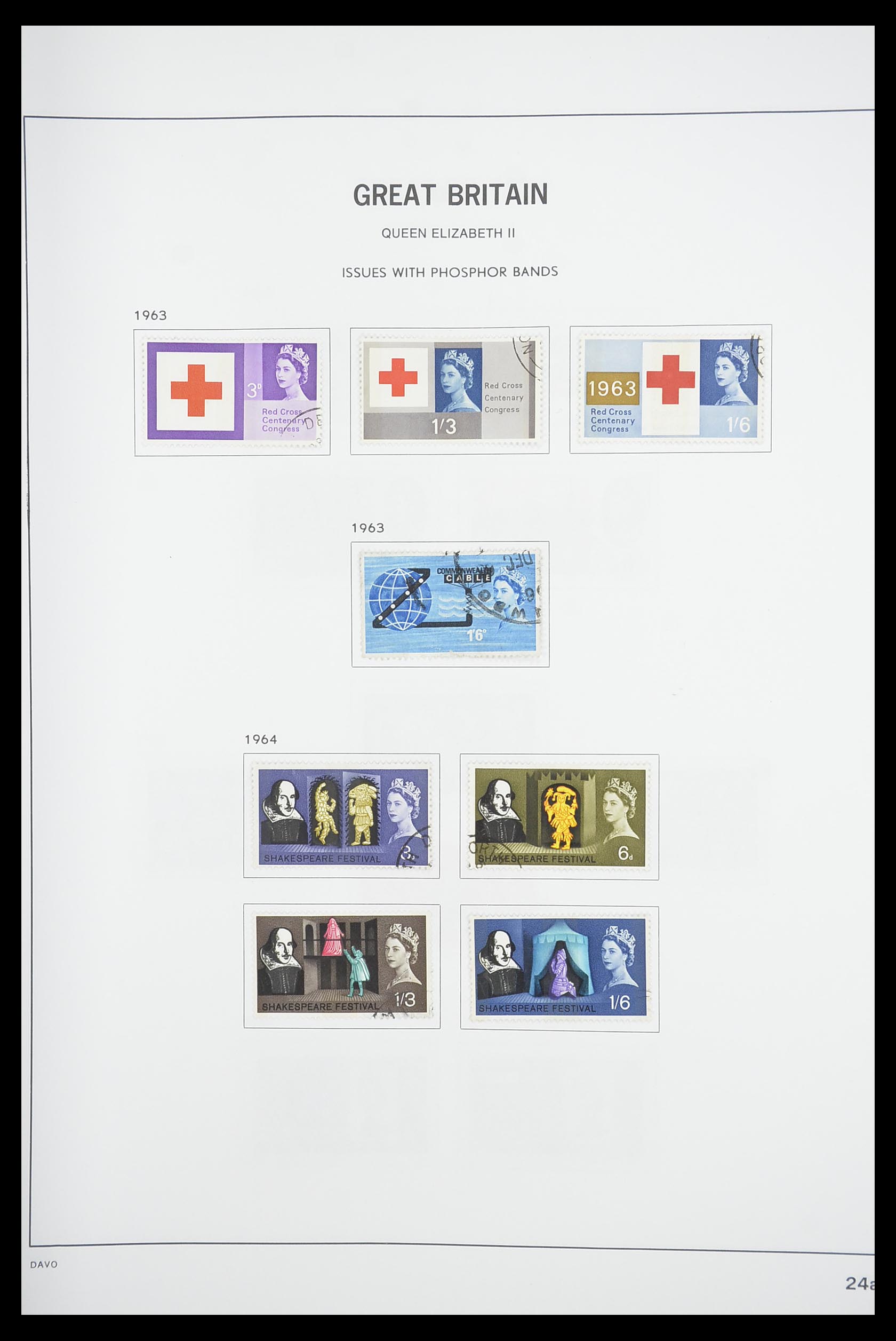 33898 026 - Postzegelverzameling 33898 Engeland 1840-2006.