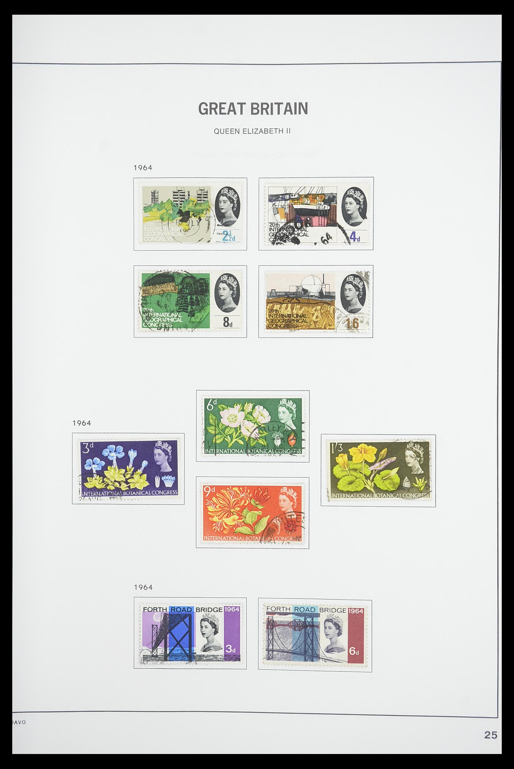 33898 027 - Postzegelverzameling 33898 Engeland 1840-2006.