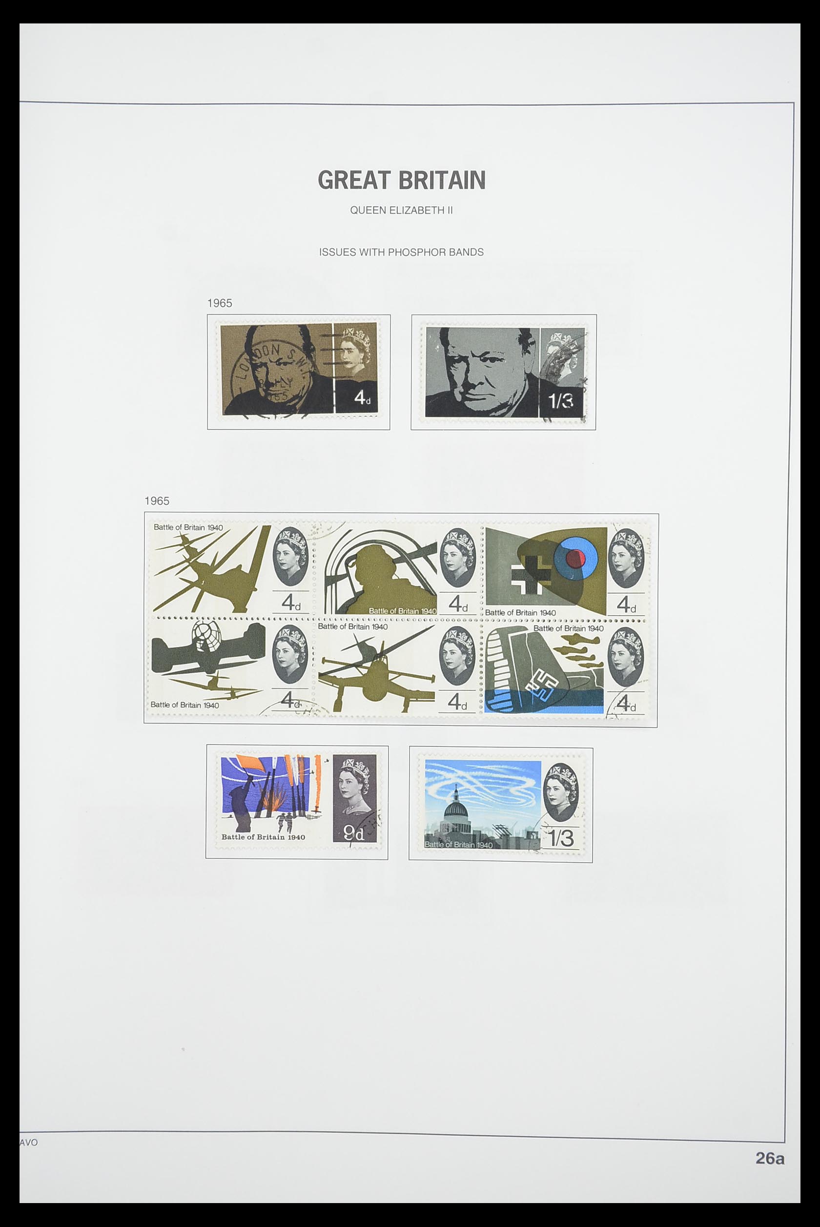 33898 030 - Postzegelverzameling 33898 Engeland 1840-2006.