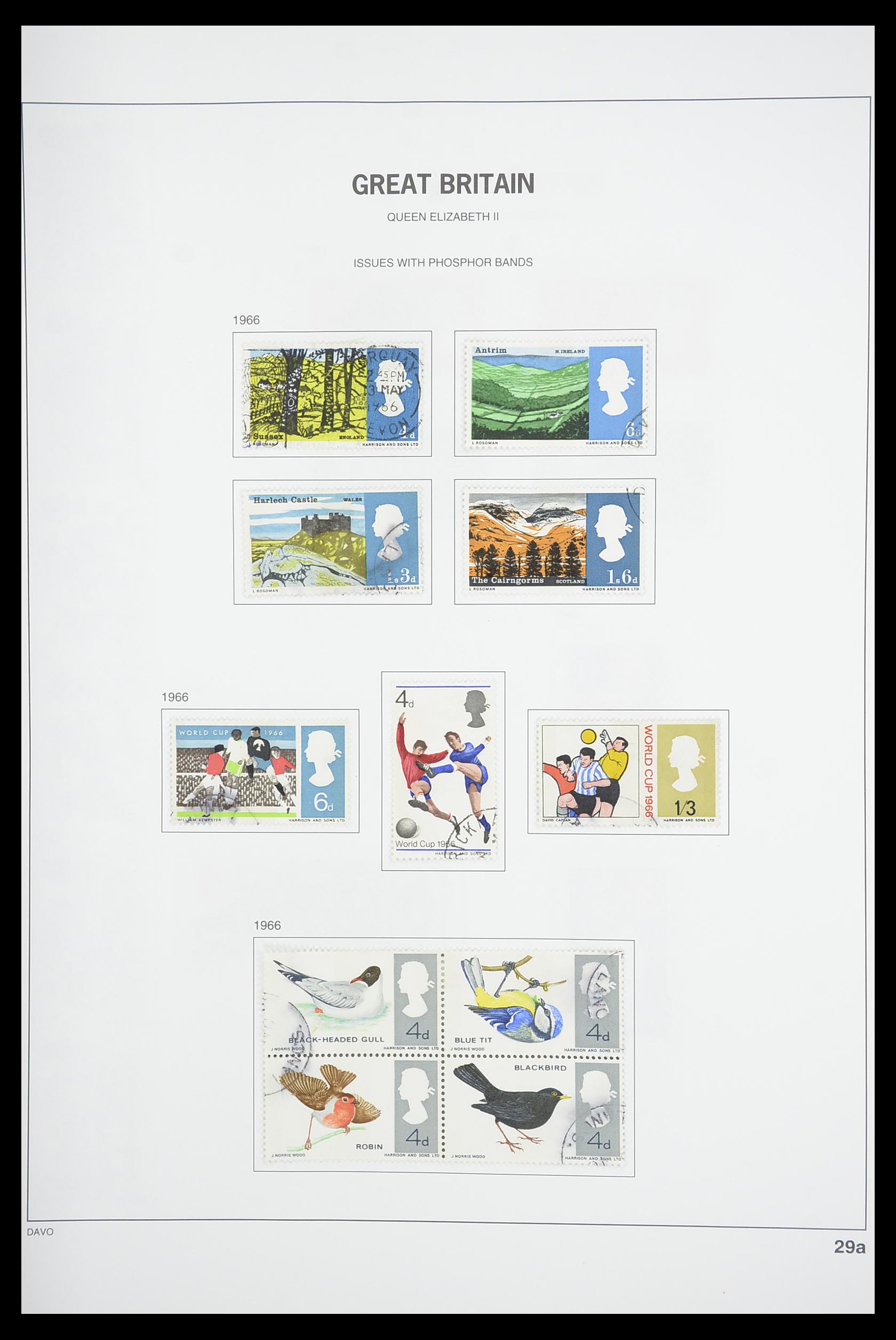 33898 036 - Postzegelverzameling 33898 Engeland 1840-2006.