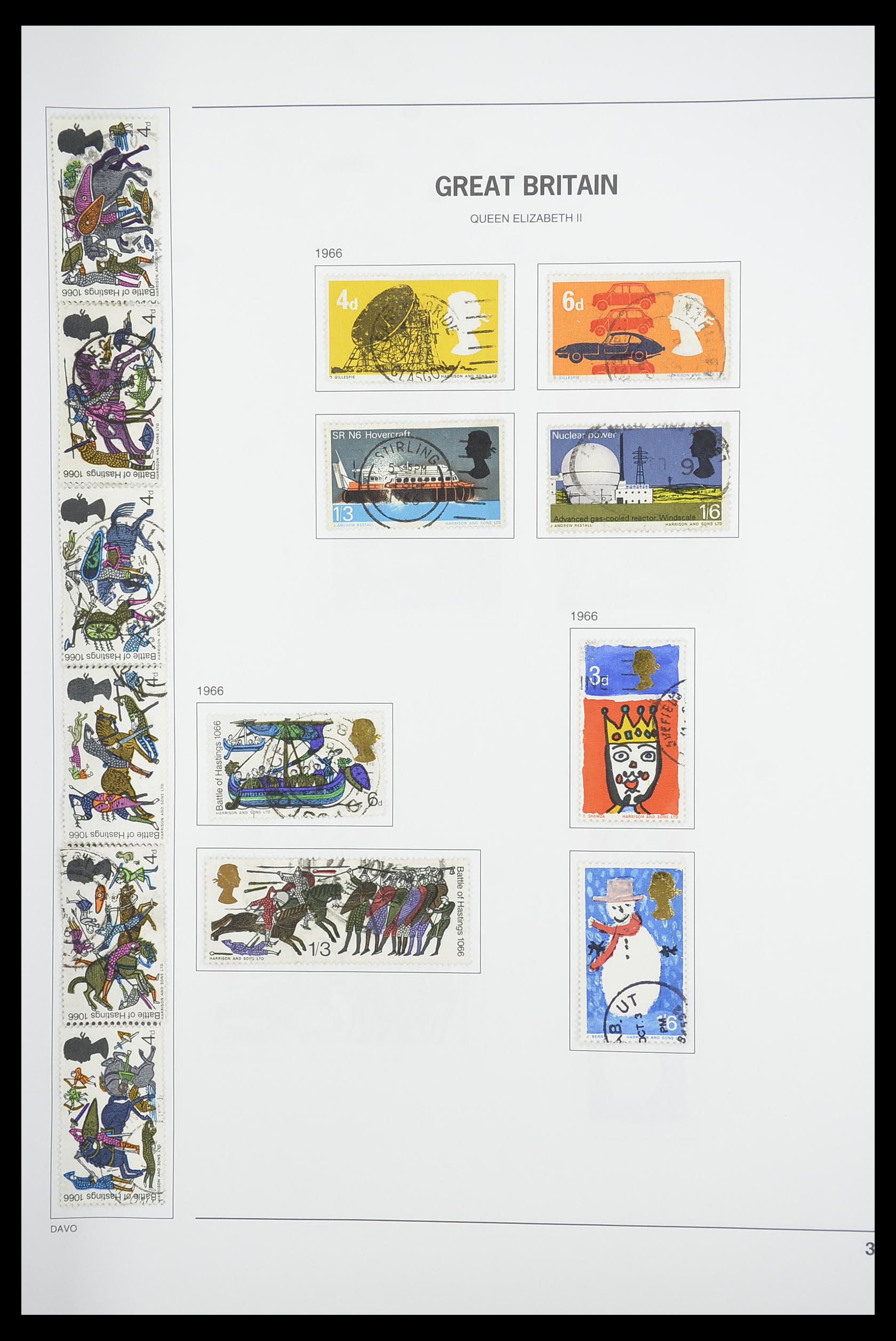 33898 037 - Postzegelverzameling 33898 Engeland 1840-2006.
