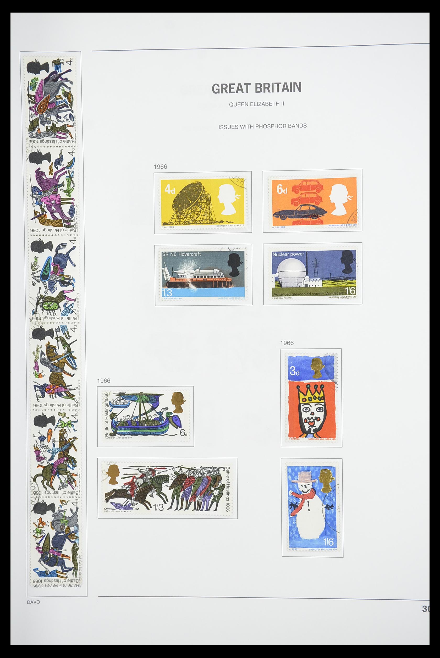 33898 038 - Postzegelverzameling 33898 Engeland 1840-2006.