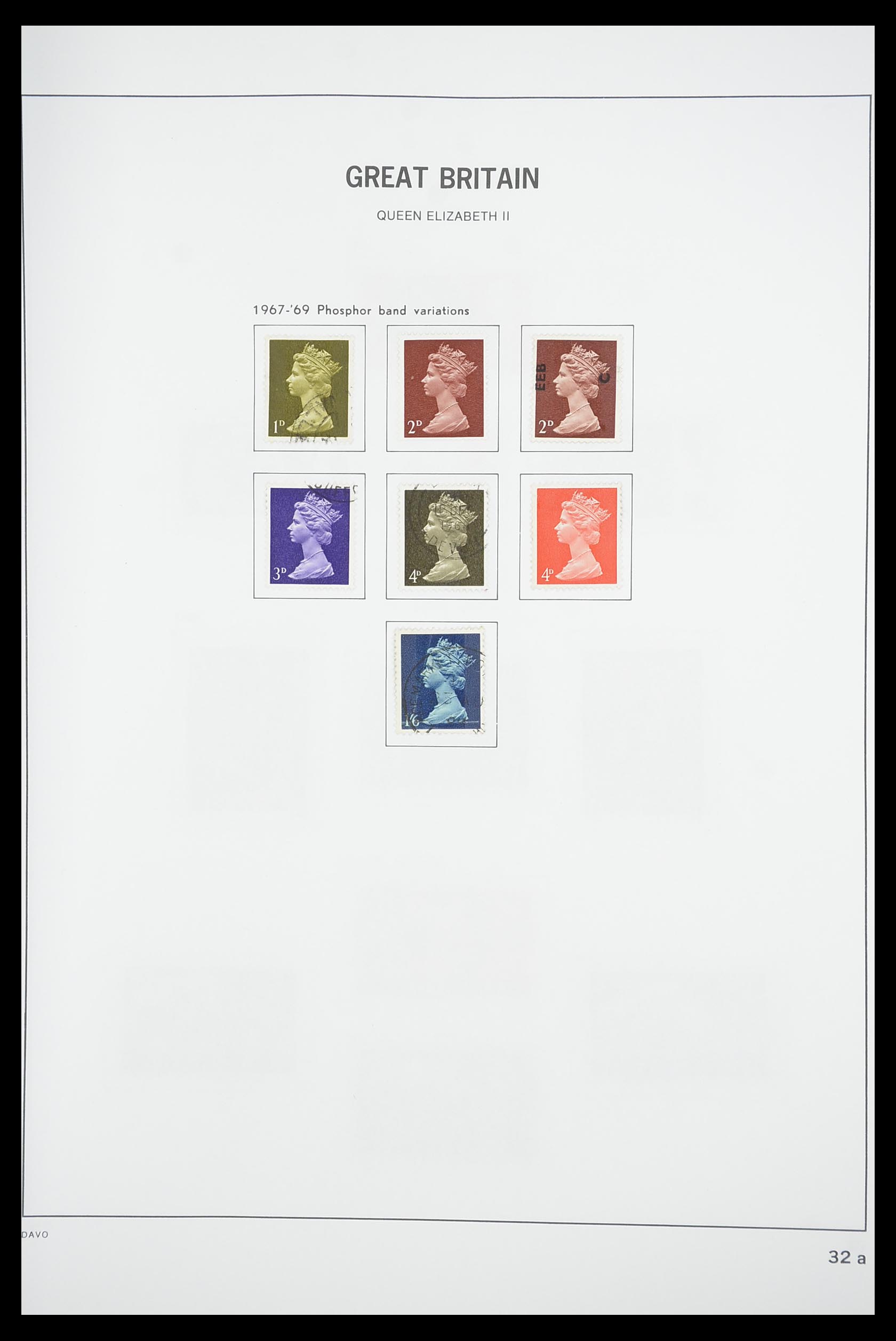 33898 042 - Postzegelverzameling 33898 Engeland 1840-2006.