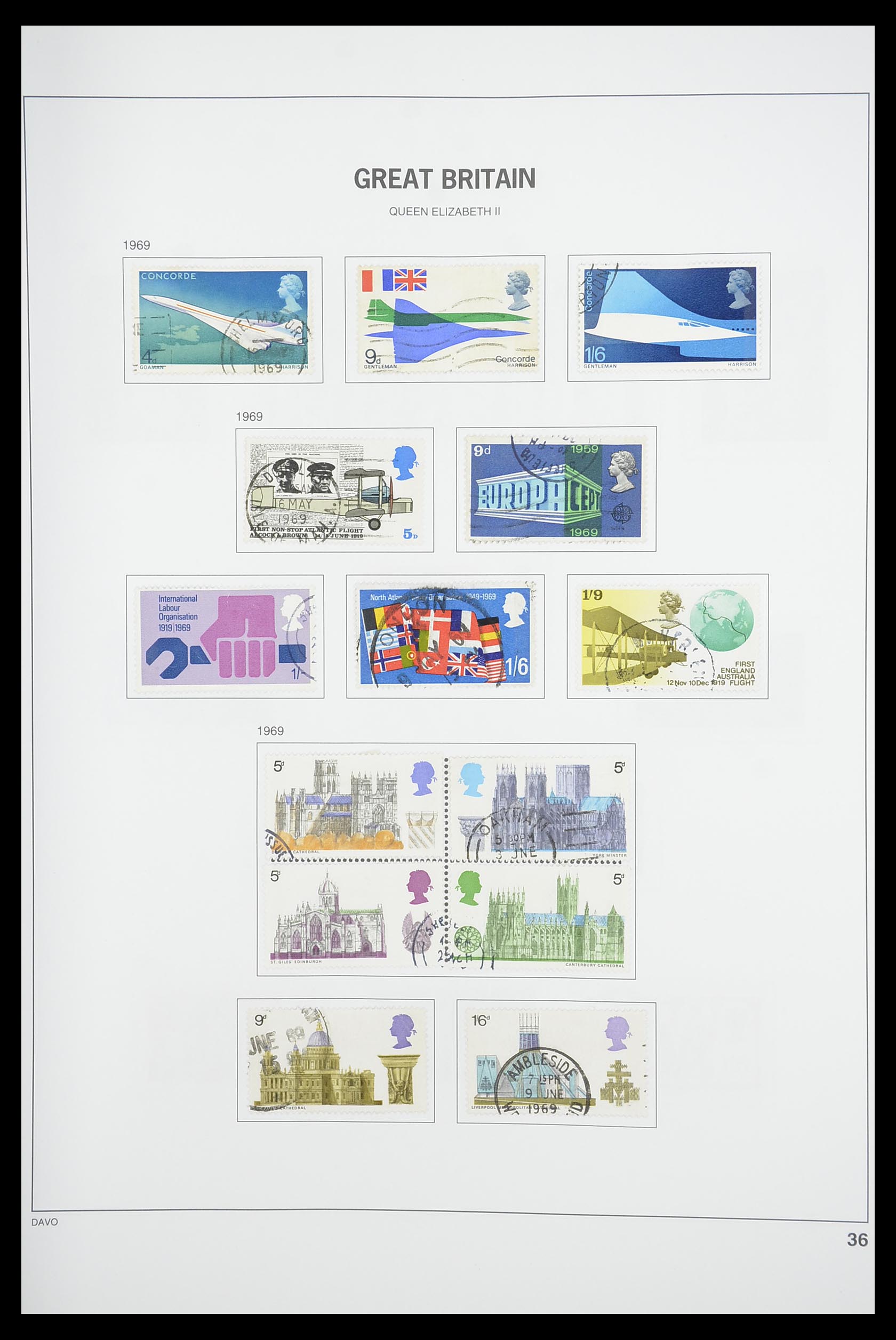 33898 046 - Postzegelverzameling 33898 Engeland 1840-2006.