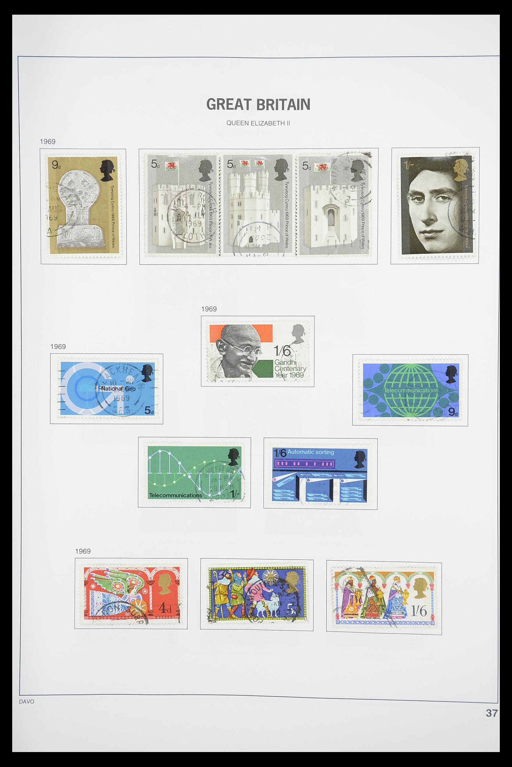 33898 047 - Postzegelverzameling 33898 Engeland 1840-2006.