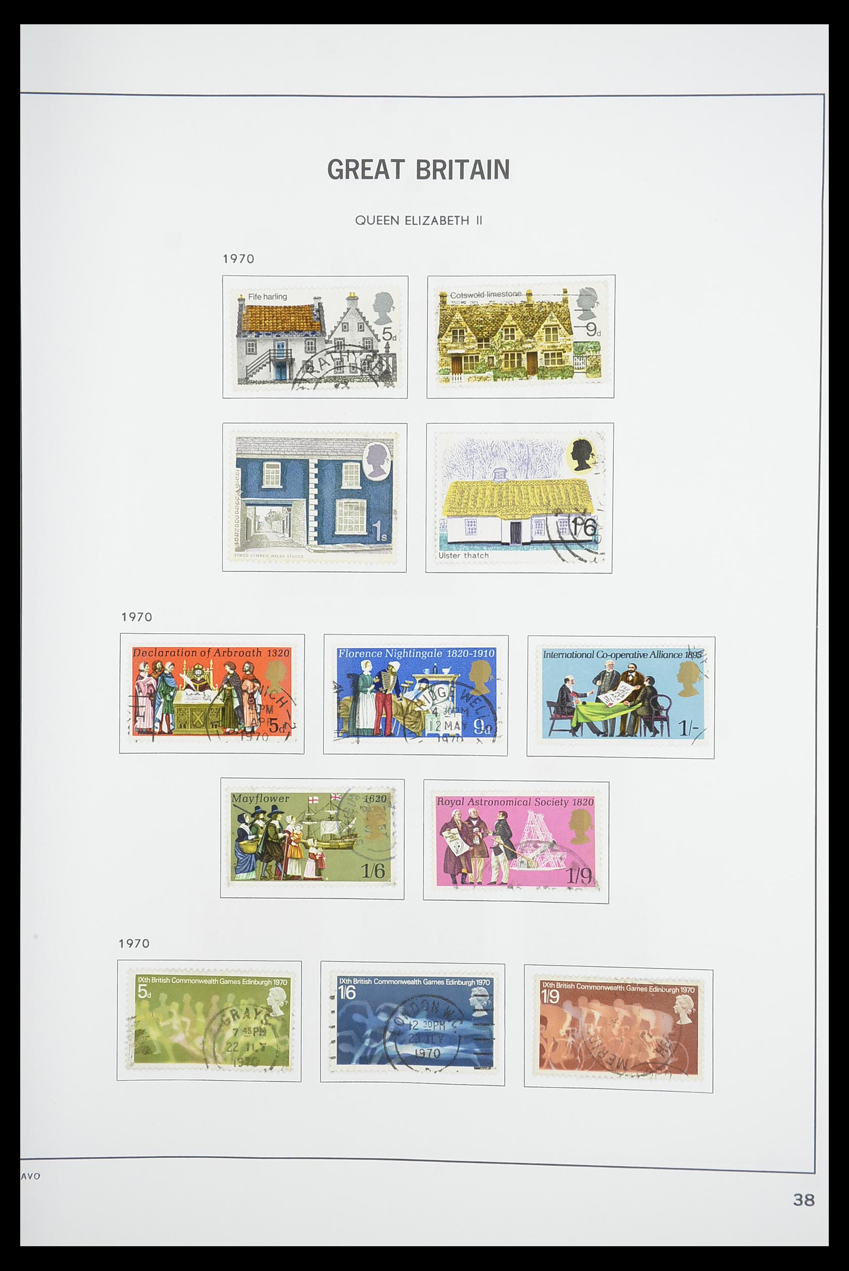33898 048 - Postzegelverzameling 33898 Engeland 1840-2006.