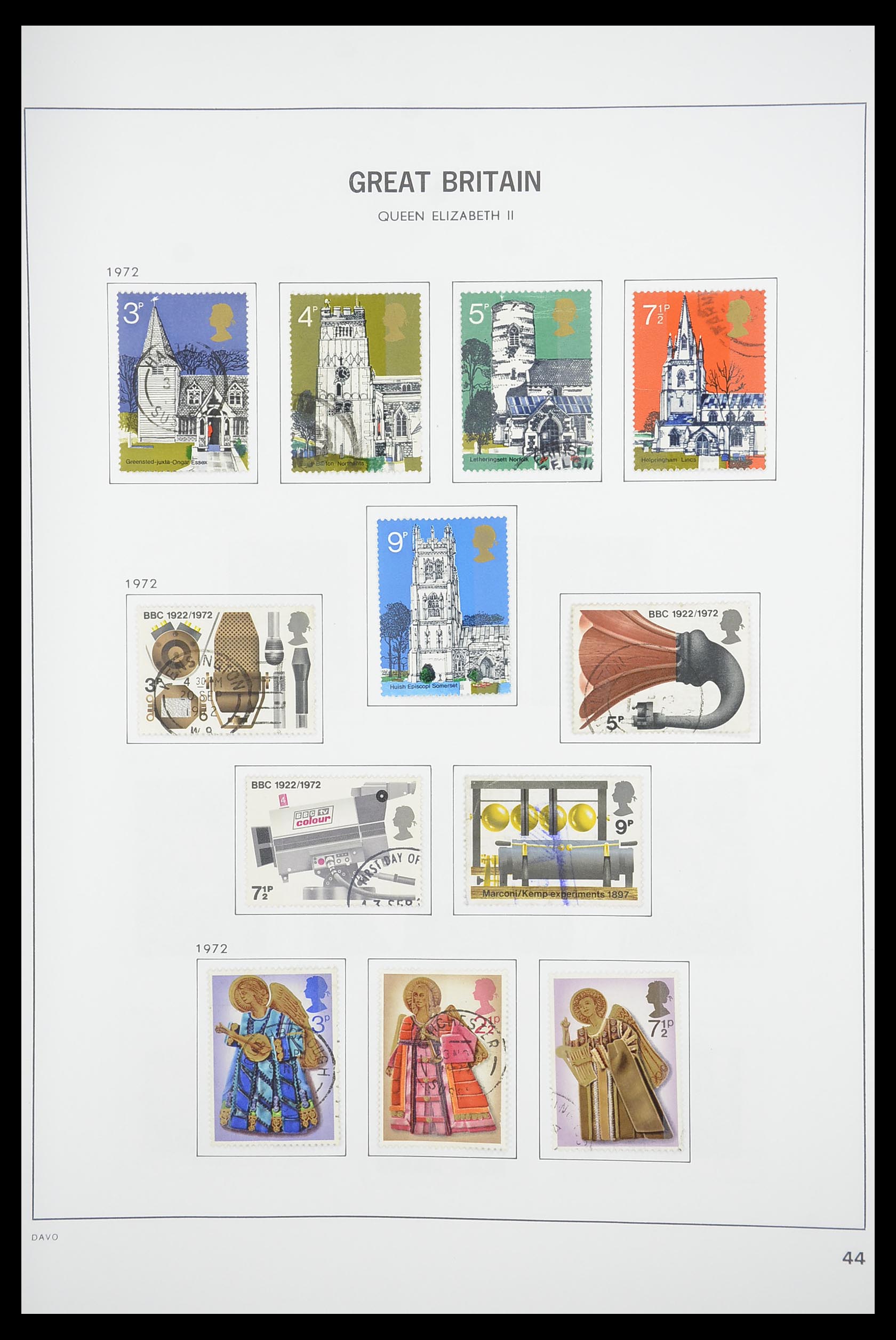 33898 055 - Postzegelverzameling 33898 Engeland 1840-2006.