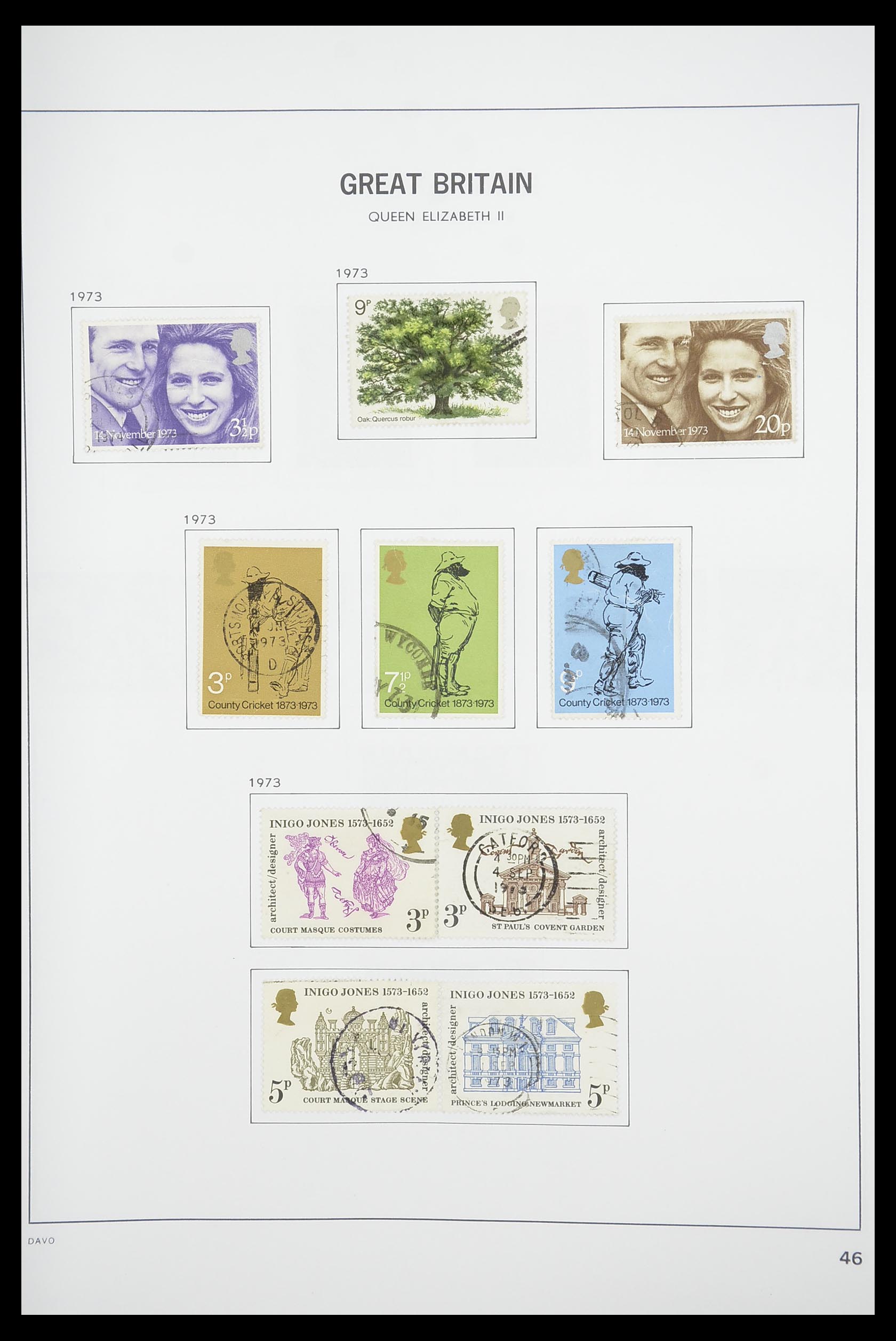 33898 057 - Postzegelverzameling 33898 Engeland 1840-2006.